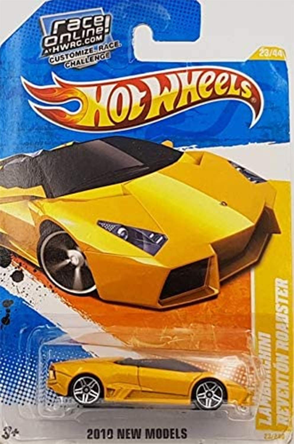 Image 0 of Hot Wheels 2010 Lamborghini Reventon Roadster Dark Yellow 25/274 Hw