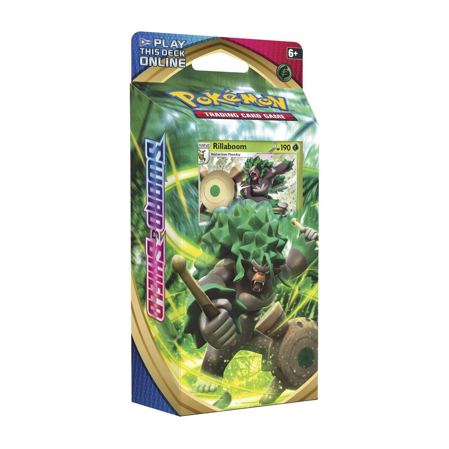 Pokemon TCG: Sword And Shield Theme Deck Featuring Rillaboom