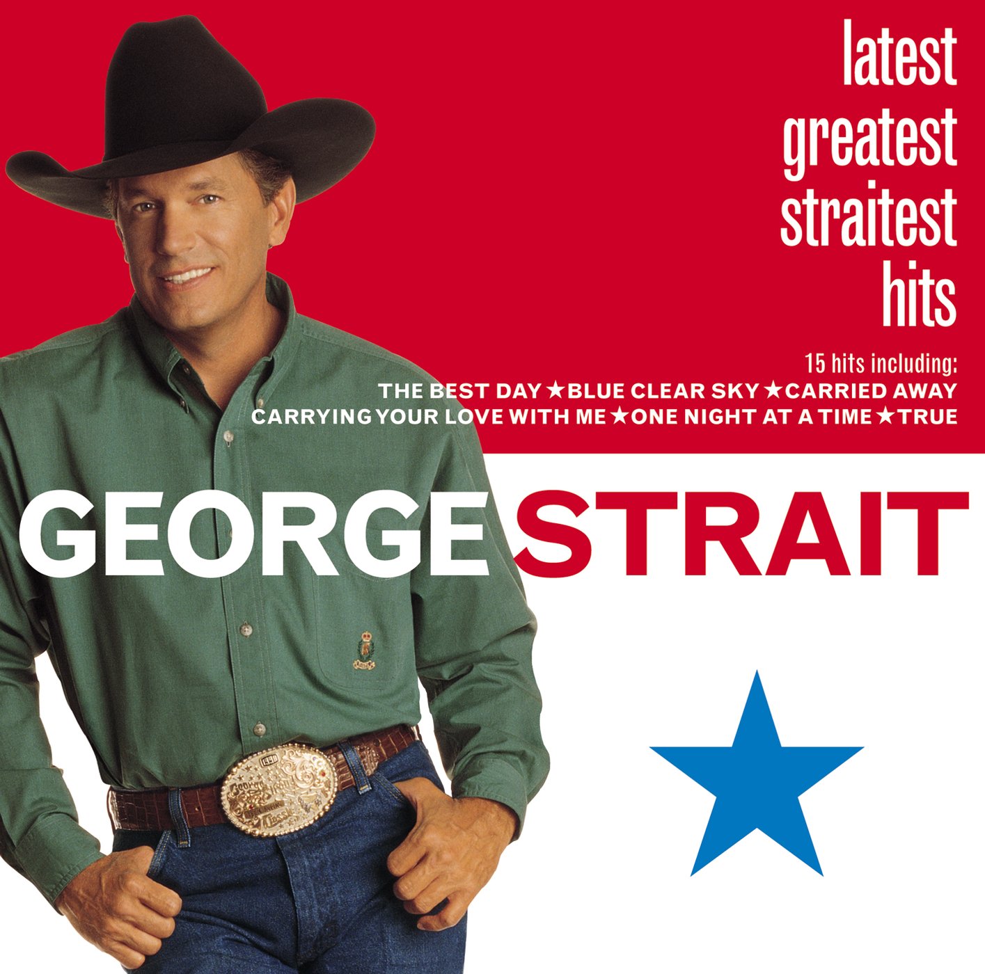 Latest Greatest Straitest Hits By George Strait On Audio CD Album