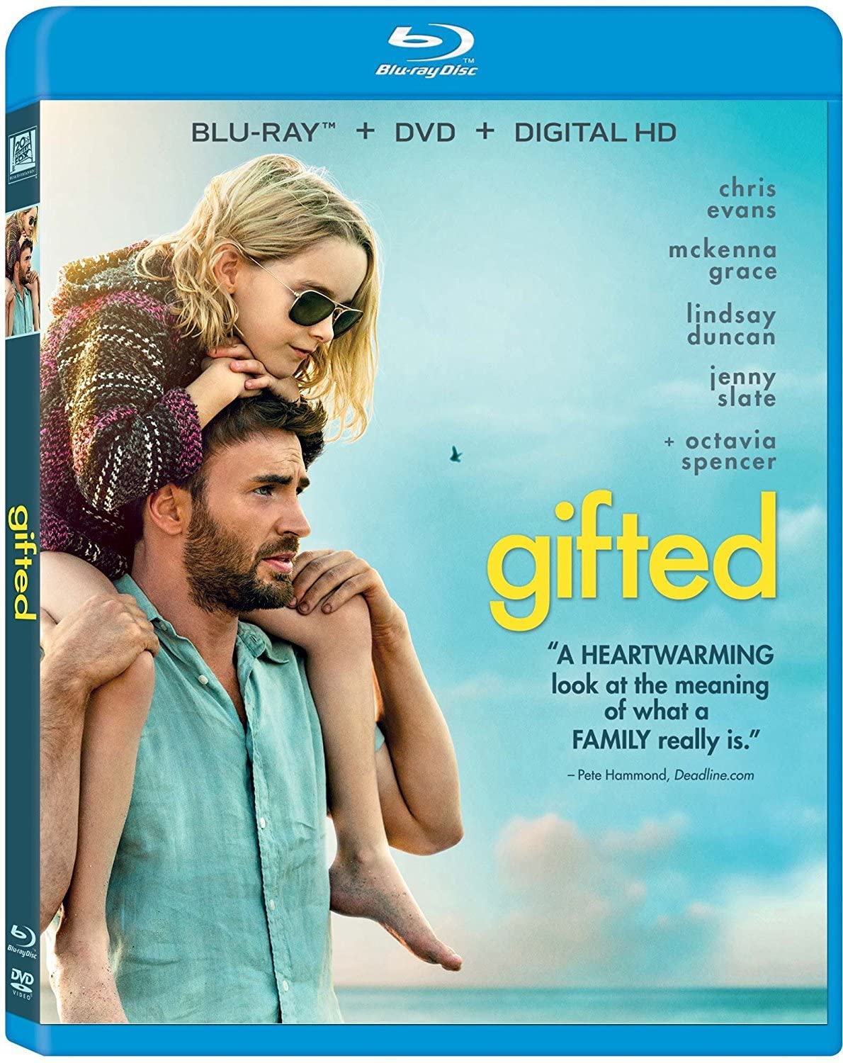 Gifted On Blu-Ray With Chris Evans Disney Drama