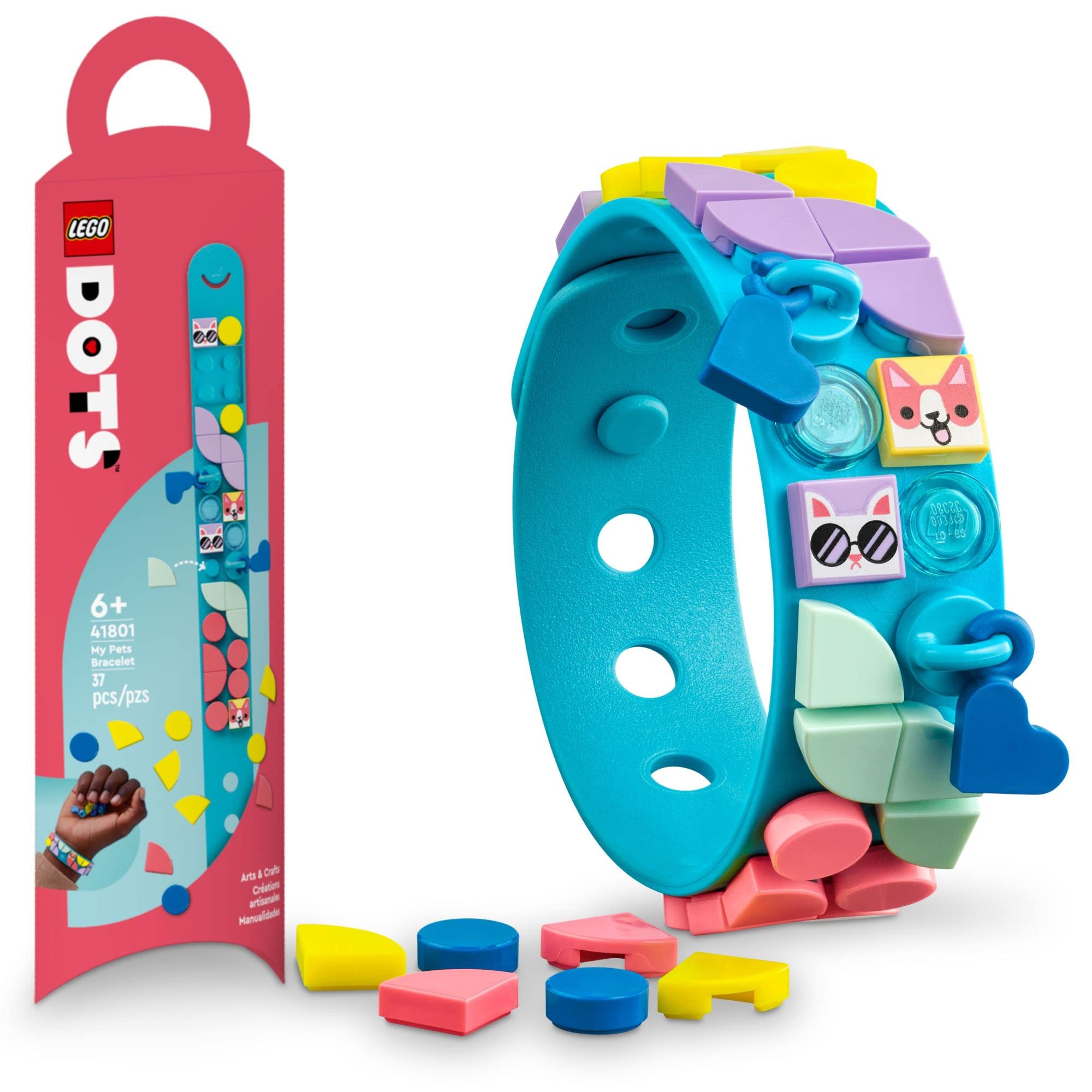 Image 0 of Lego Dots My Pets Bracelet 41801 Jewelry Making Kit For Girls And Boys