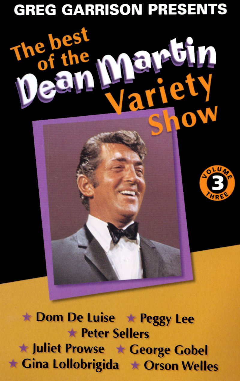 Best Of The Dean Martin Variety Show Vol 3 On DVD With Dom DeLuise