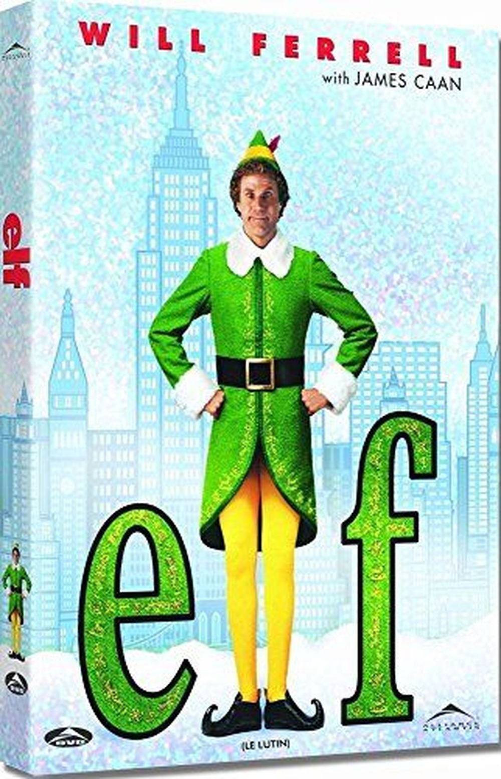 Elf On DVD With James Caan Zooey Deschanel Edward Asner