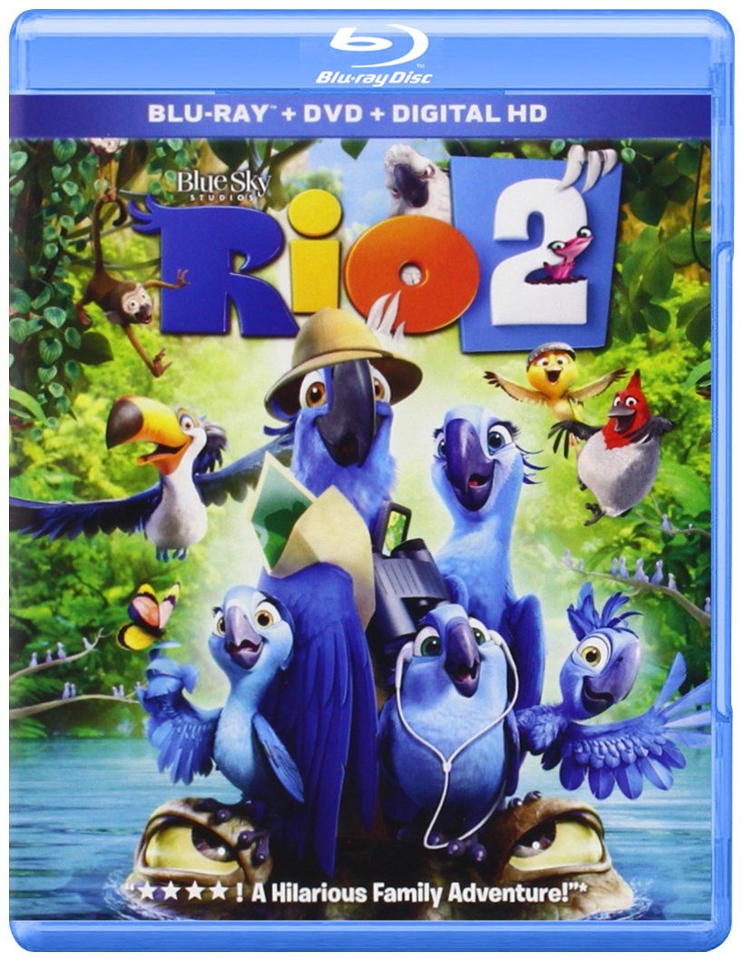 Image 0 of Rio 2 On Blu-Ray With Jesse Eisenberg Children Movie
