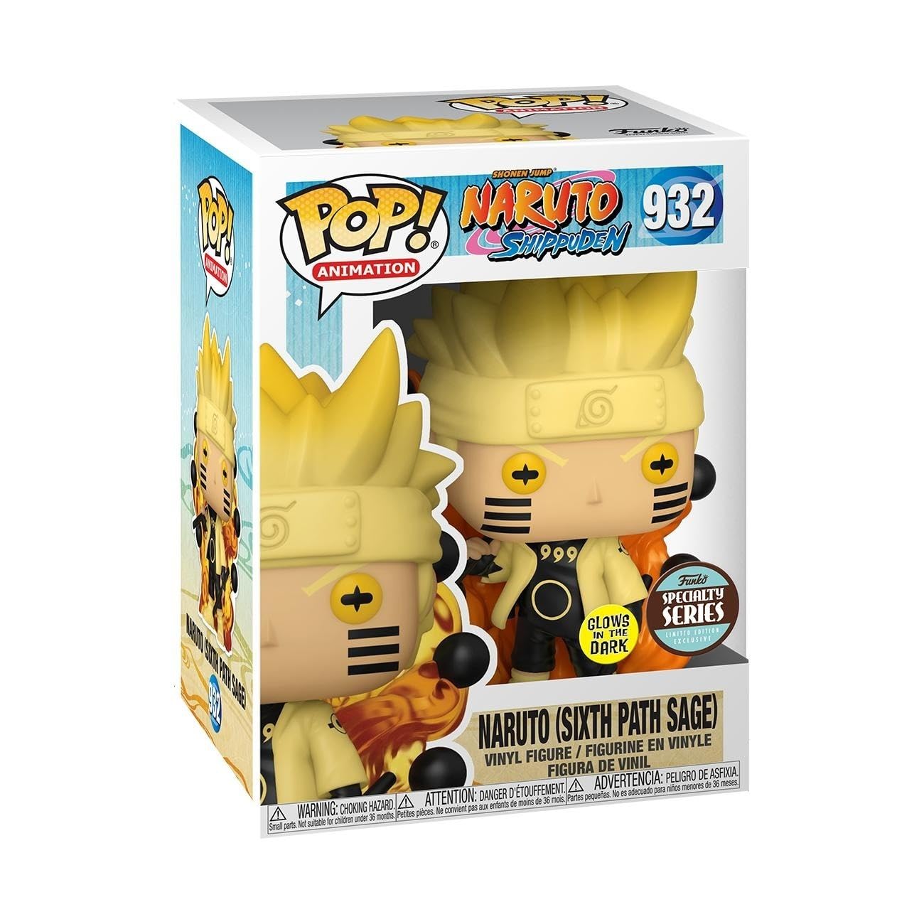 Image 0 of Funko Pop! Naruto Shippuden 932 Sixth Path Sage 3.75 Inch Specialty Series Figur