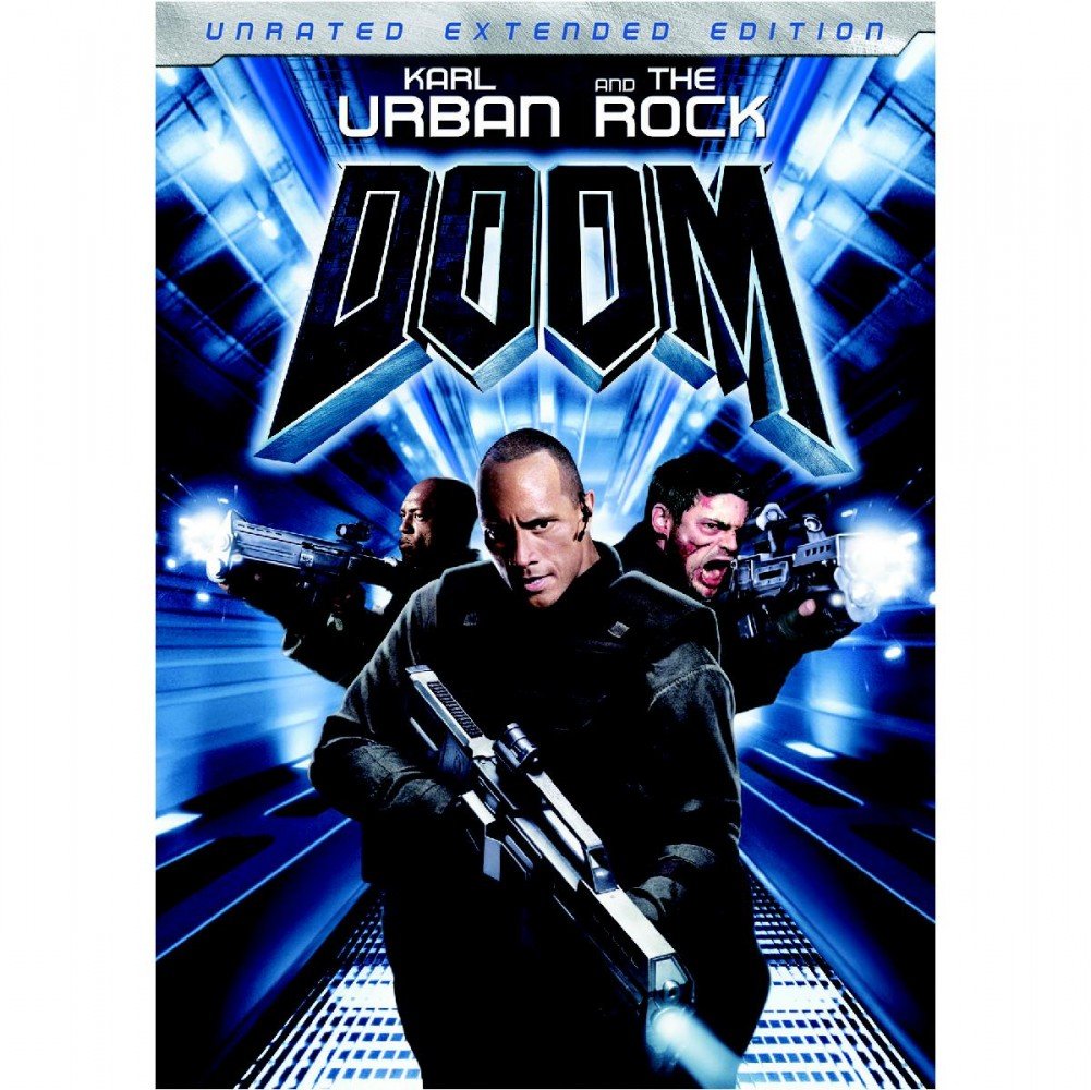 Doom On DVD With Dwayne ^The Rock^ Johnson Karl Urban Movie