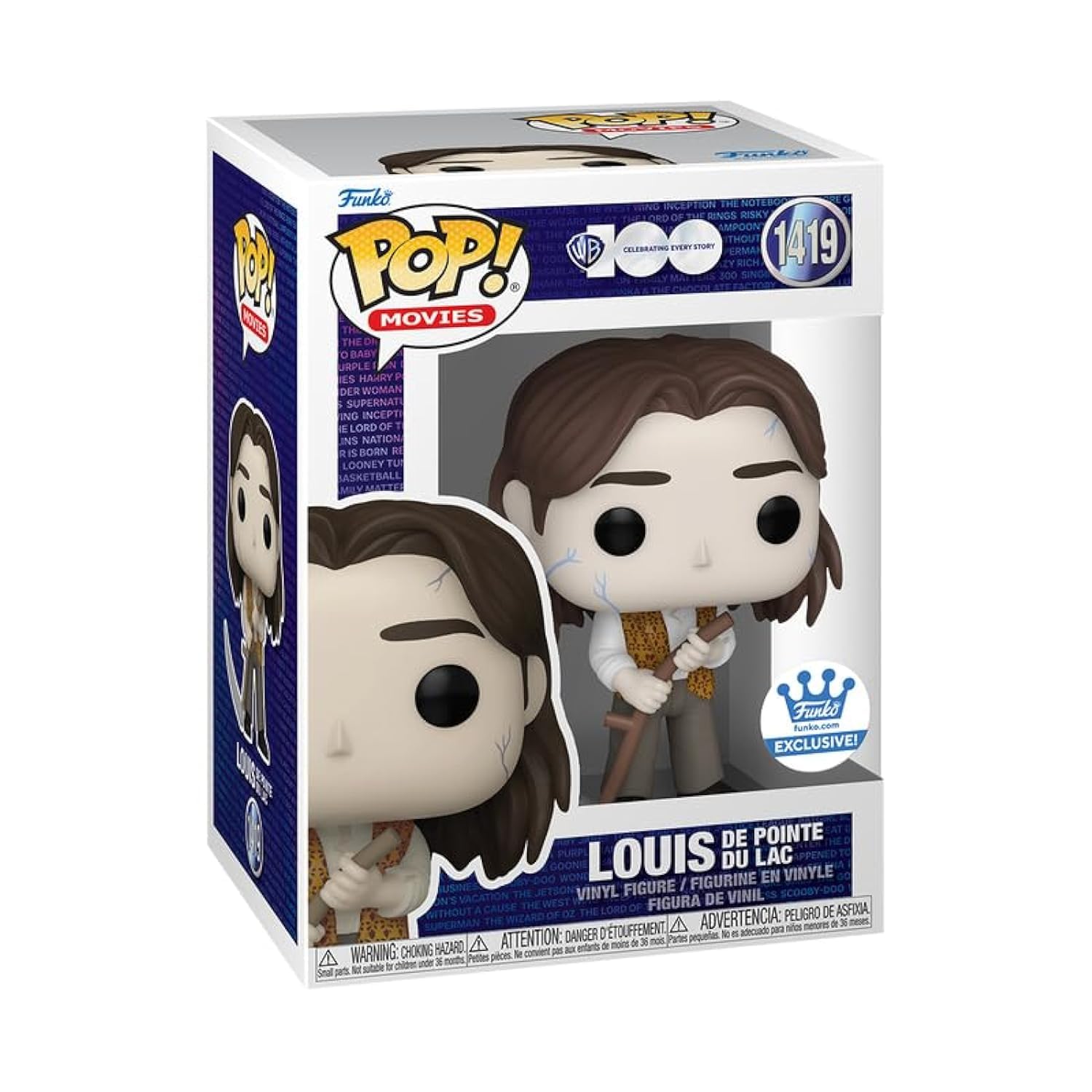 Funko Pop! Movies: 1419 Interview With A Vampire Louis De Pointe Du