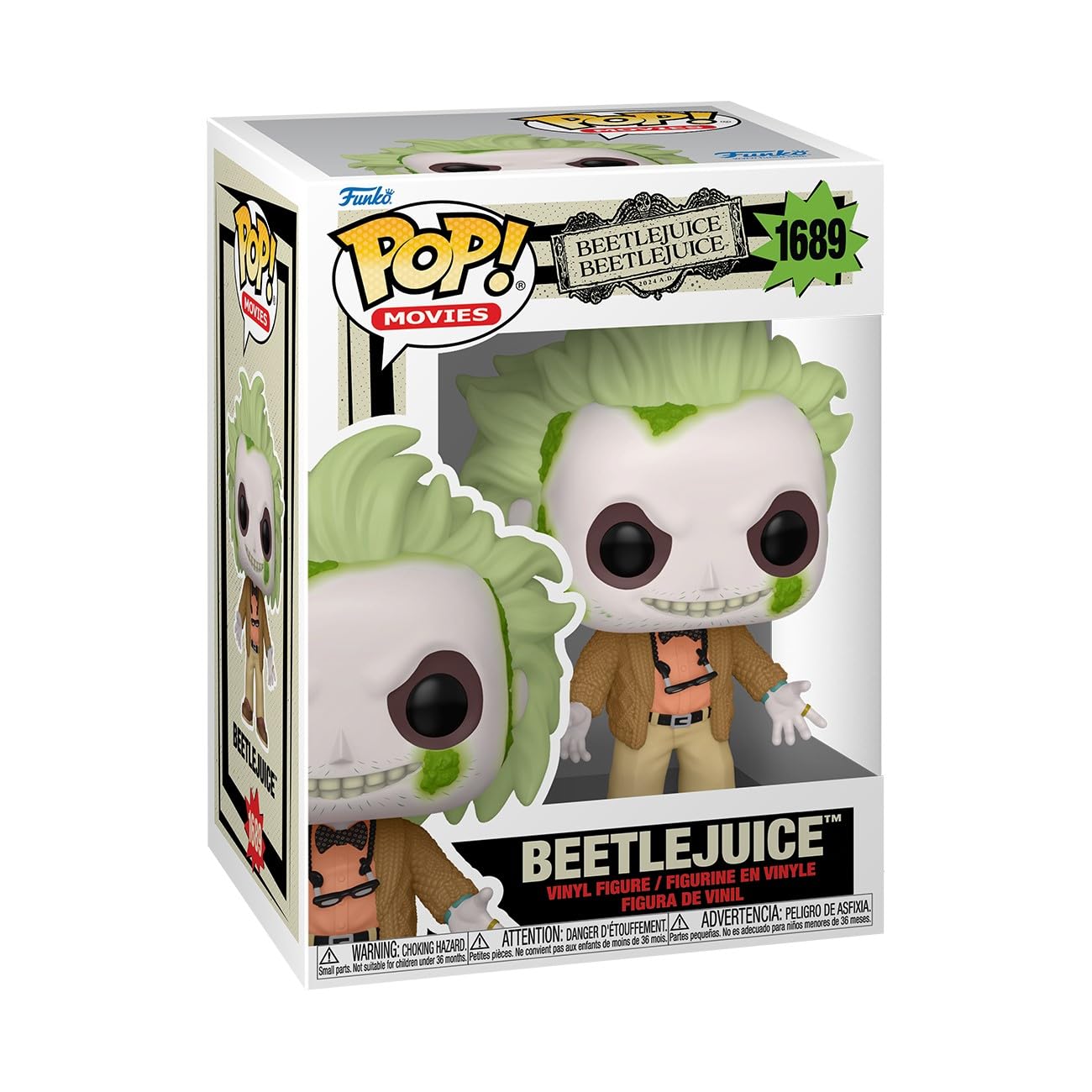 Funko Pop Movies: 1689 Beetlejuice Vinyl Figure