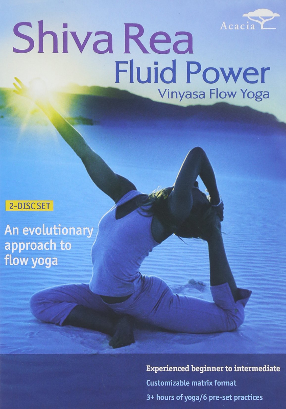 Fluid Power: Vinyassa Flow Yoga On DVD With Shiva Rea Exercise