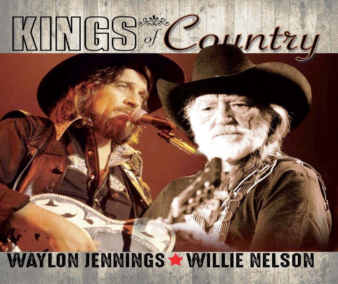 Kings Of Country By Waylon Jennings Willie Nelson On Audio CD Album