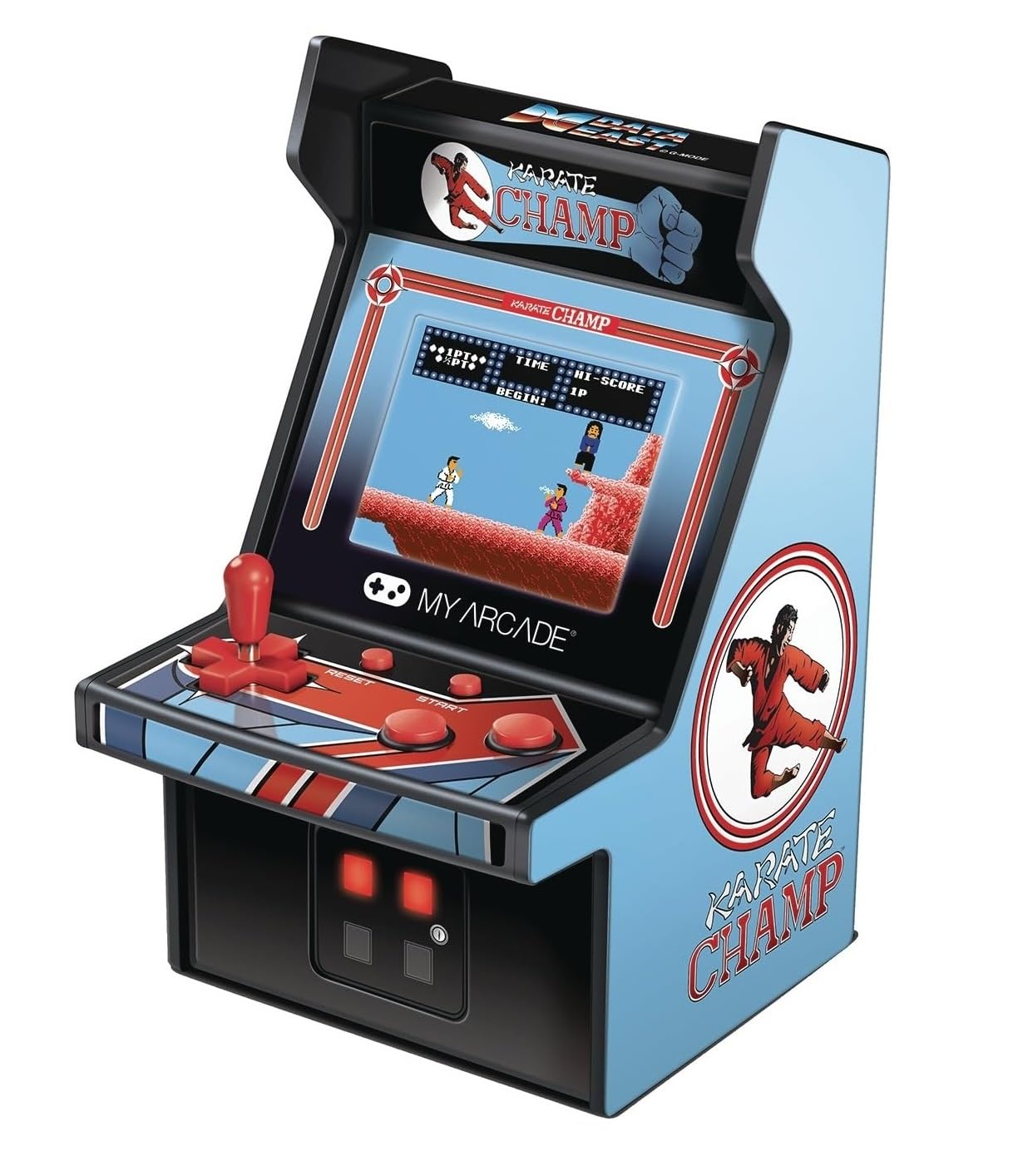 Image 0 of My Arcade Karate Champ Micro Player Arcade Machine Color Display Electronic Game