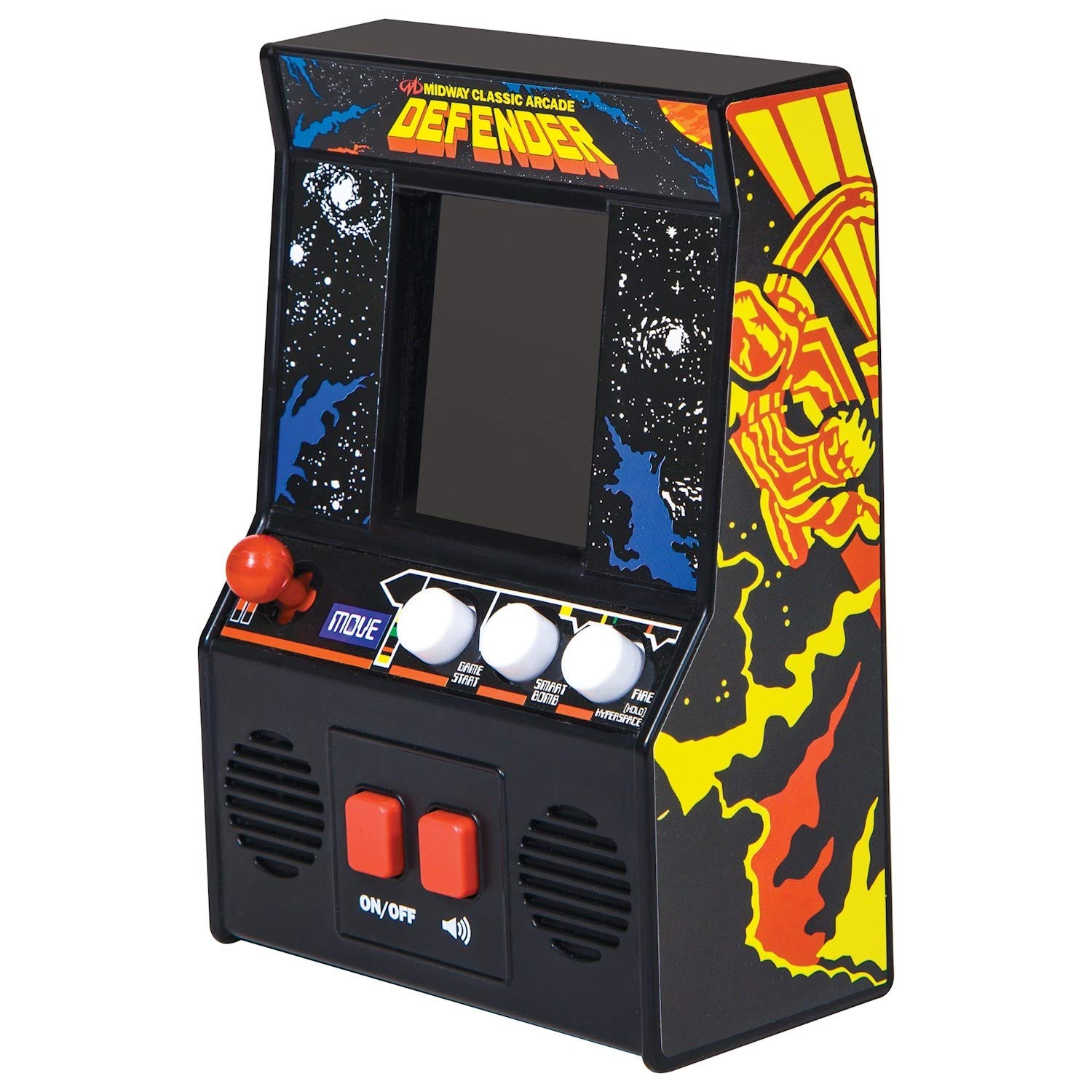 Basic Fun Defender Mini Arcade Game 4C Screen Toy