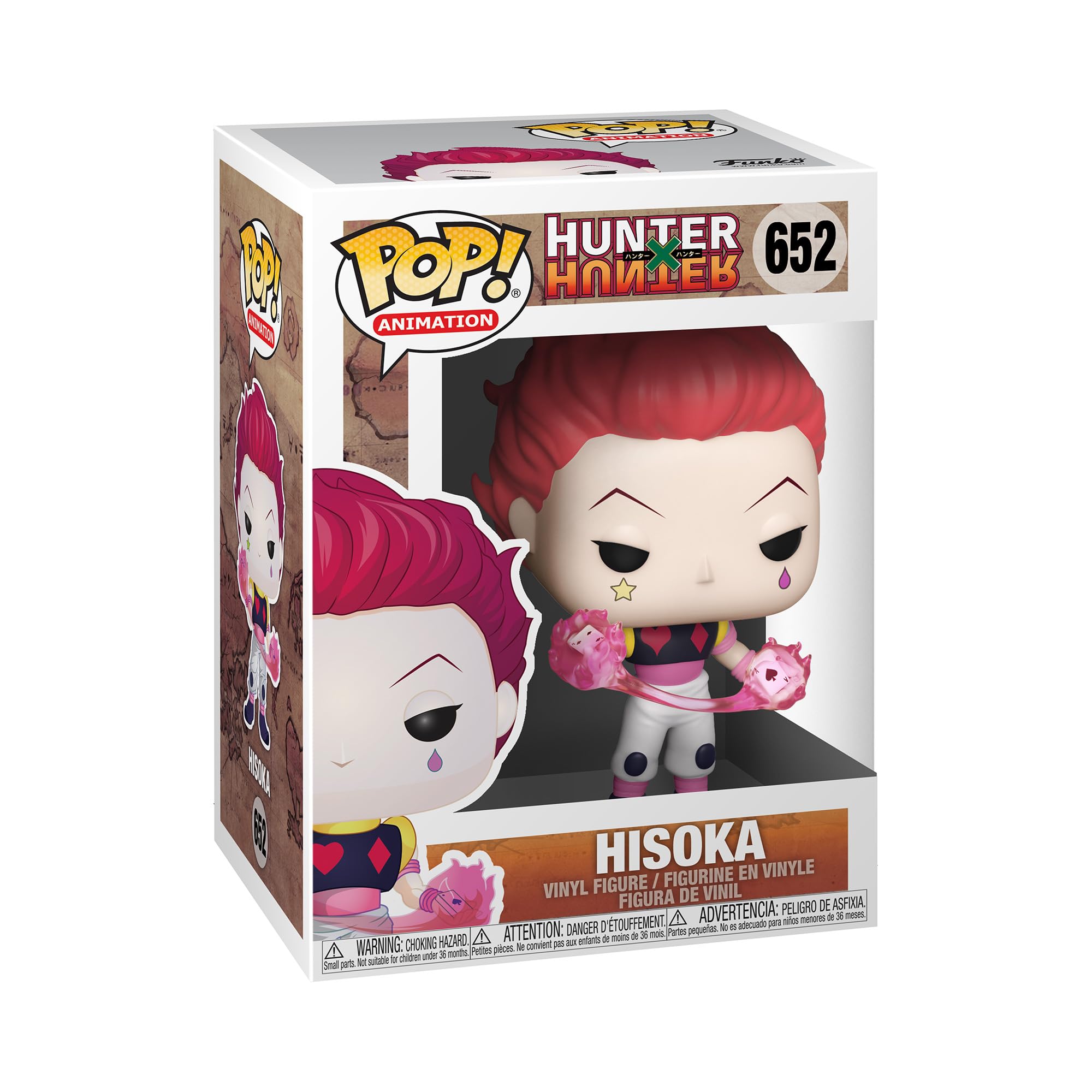 Image 0 of Funko Pop! 652 Animation: Hunter X Hunter Hisoka Collectible