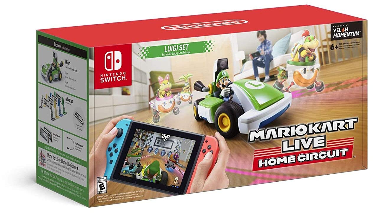 Mario Kart Live: Home Circuit Luigi Set For Nintendo Switch Racing