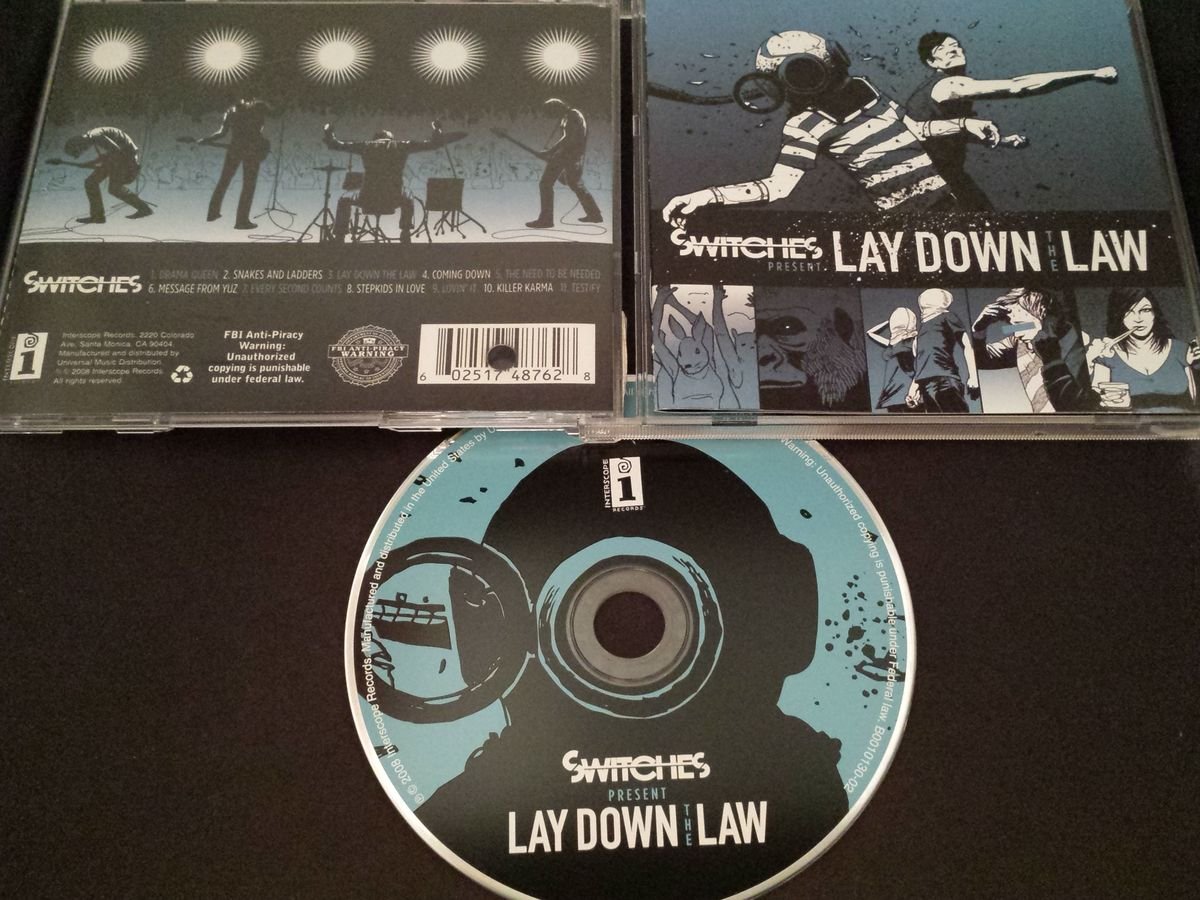 Lay Down The Law On Audio CD Album 2007 By Switches