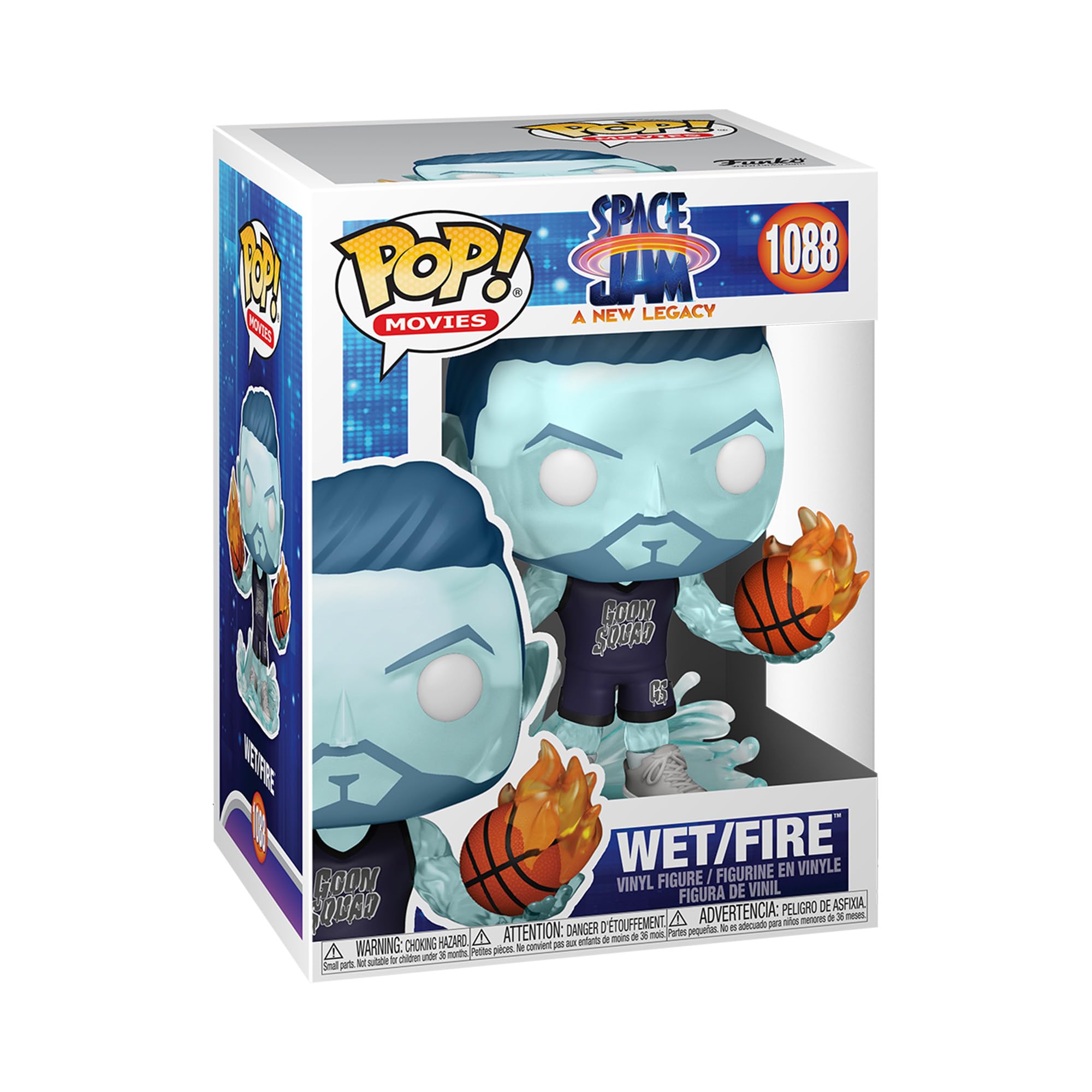 Image 0 of Funko Pop Movies: 1088 Space Jam A New Legacy WET/FIRE3.75 Inches Collectible