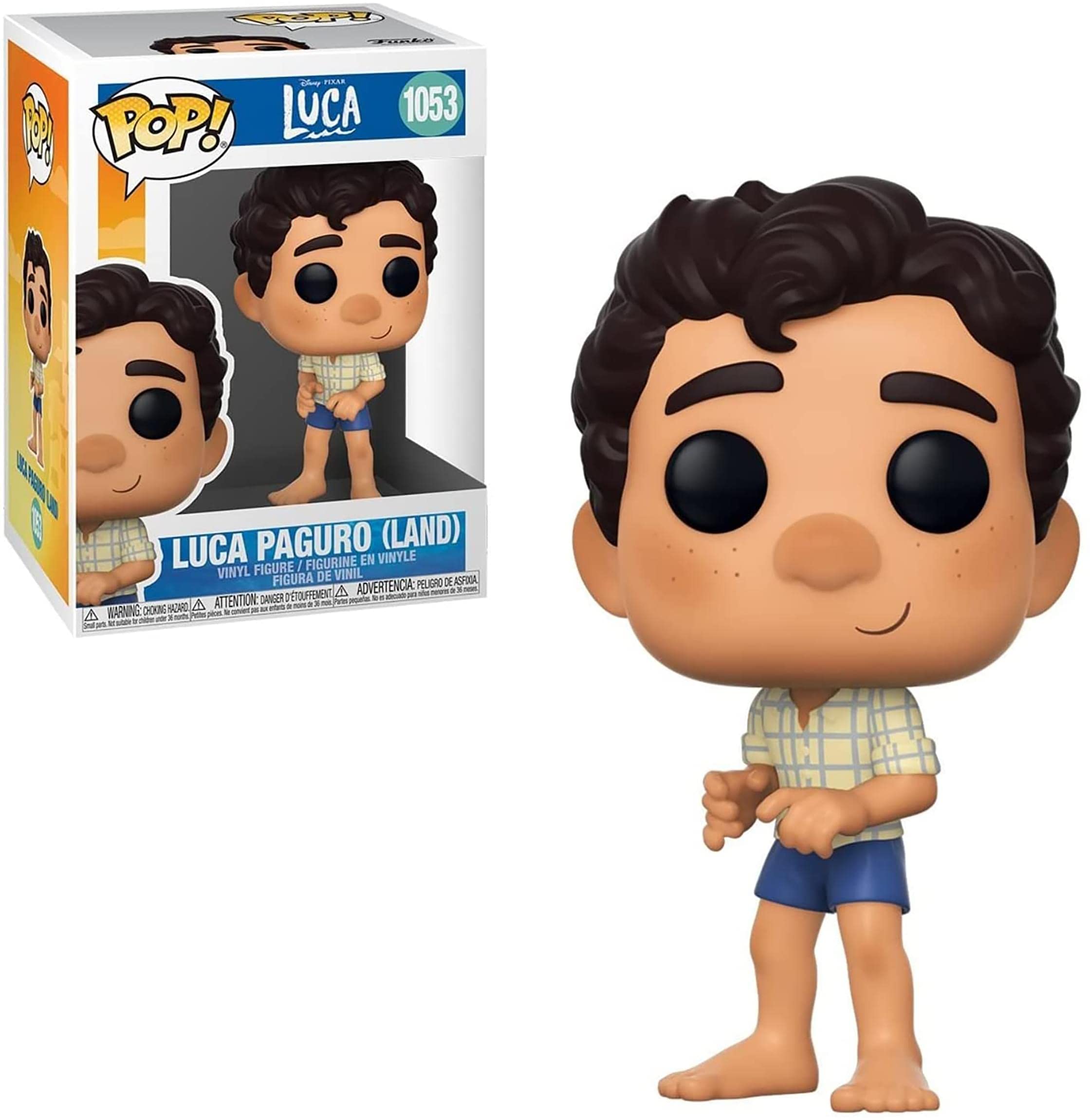 Image 0 of Funko Pop Pop! Disney: 1053 Luca Luca Human Vinyl Figure 3.75 Inches Collectible