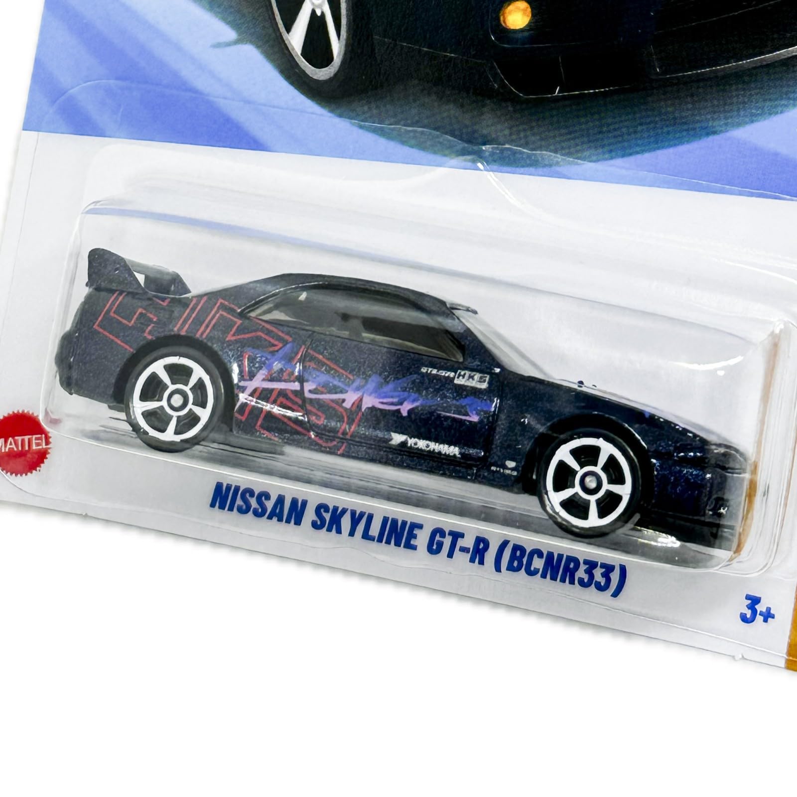 Hot Wheels Nissan Skyline Gt-R BCNR33 Black '70S Vs '90S 8/10 144/250