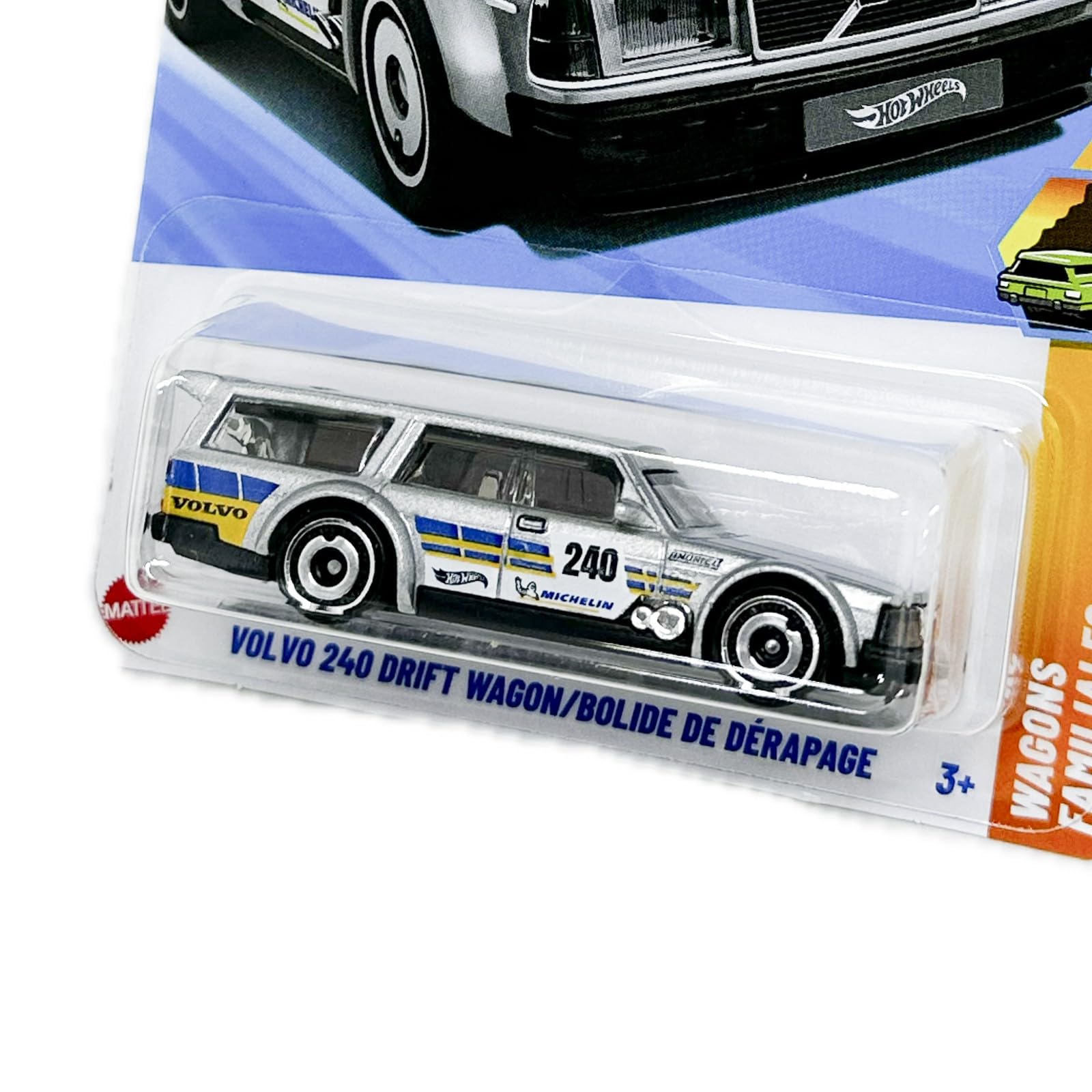 Hot Wheels Volvo 240 Drift Wagon JBB40 Wagons Familiales Series 3/5 1:
