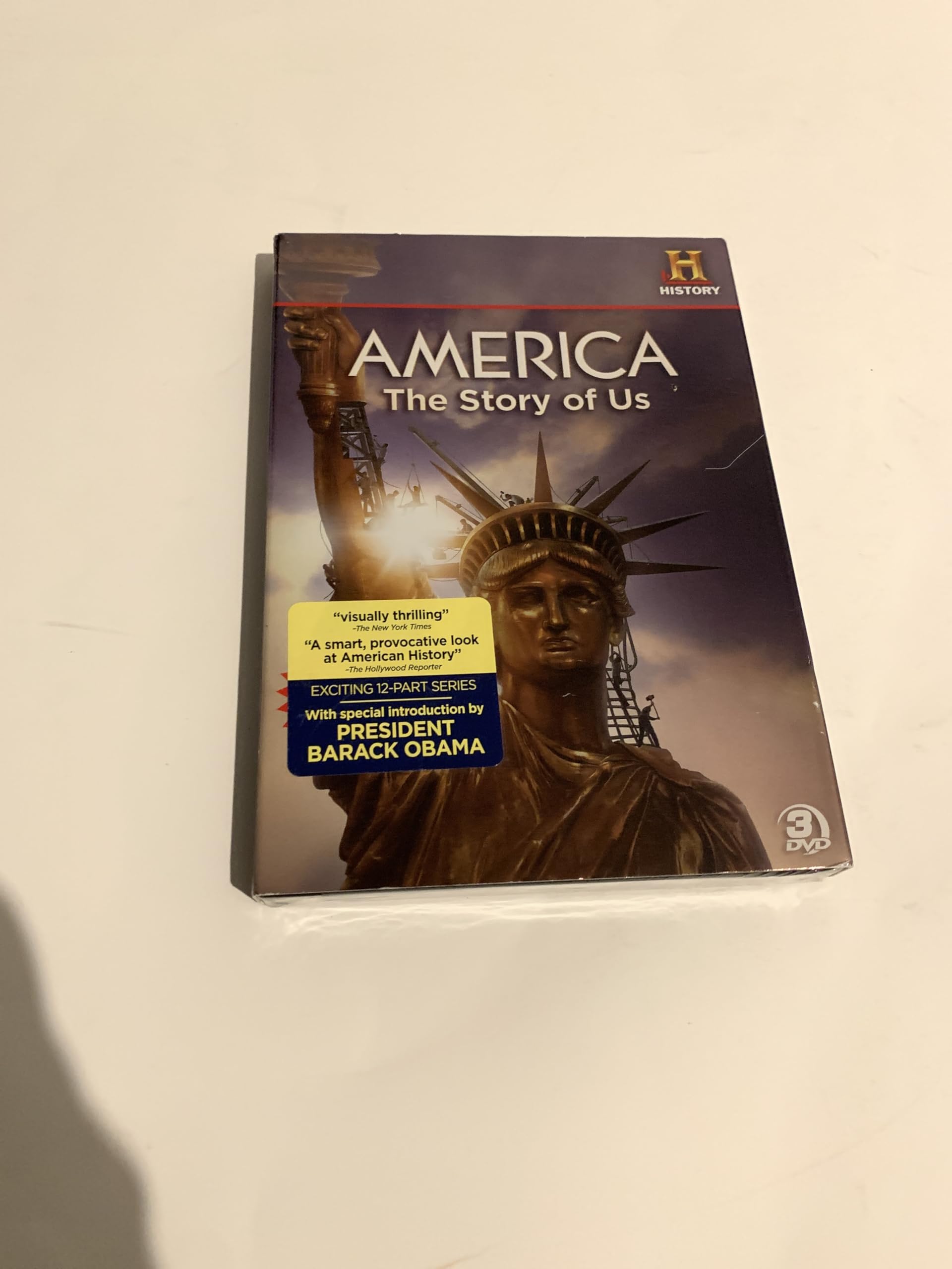 America The Story Of US On DVD With Liev Schreiber Propaganda