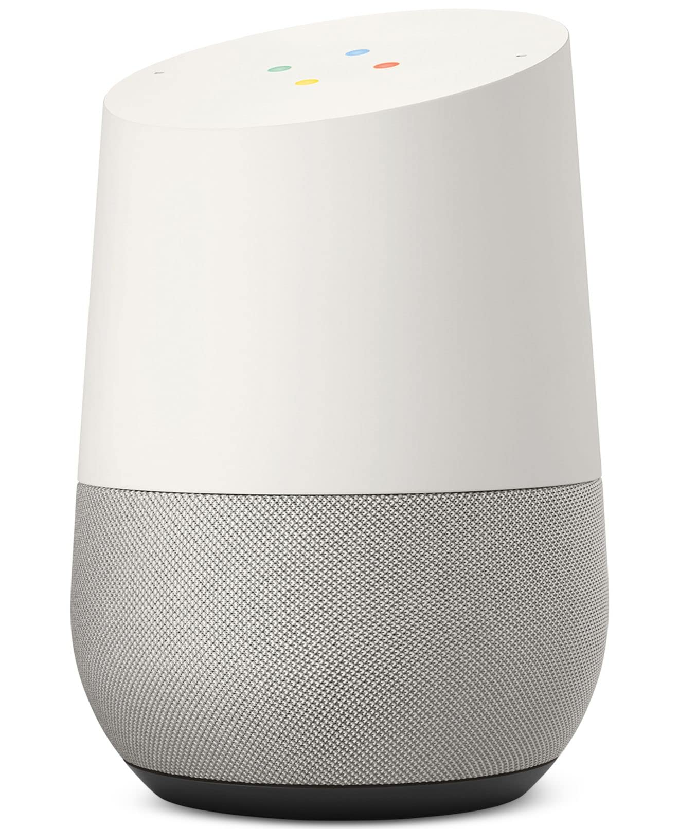 Image 0 of Google Home White Slate One Size Smart Speaker Google Assistant