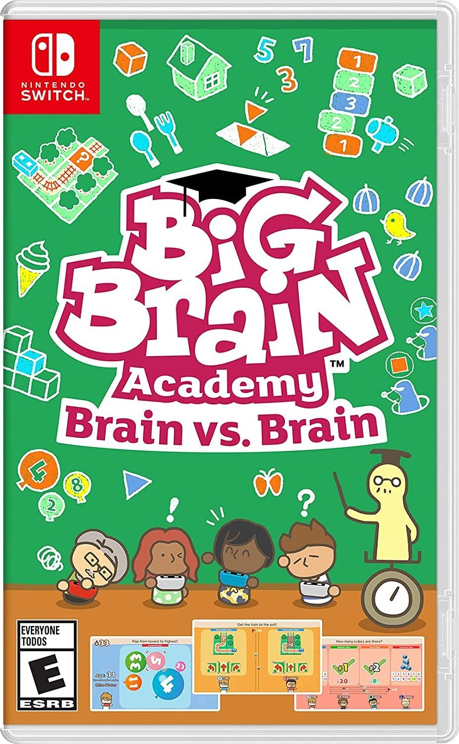 Image 0 of Big Brain Academy: Brain Vs Brain For Nintendo Switch