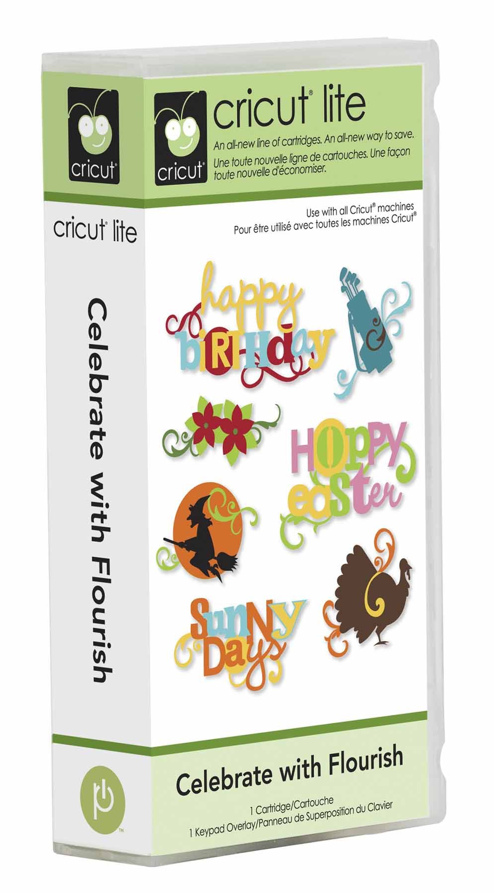 Cricut Lite Cartridge Celebrate With Flourish Software