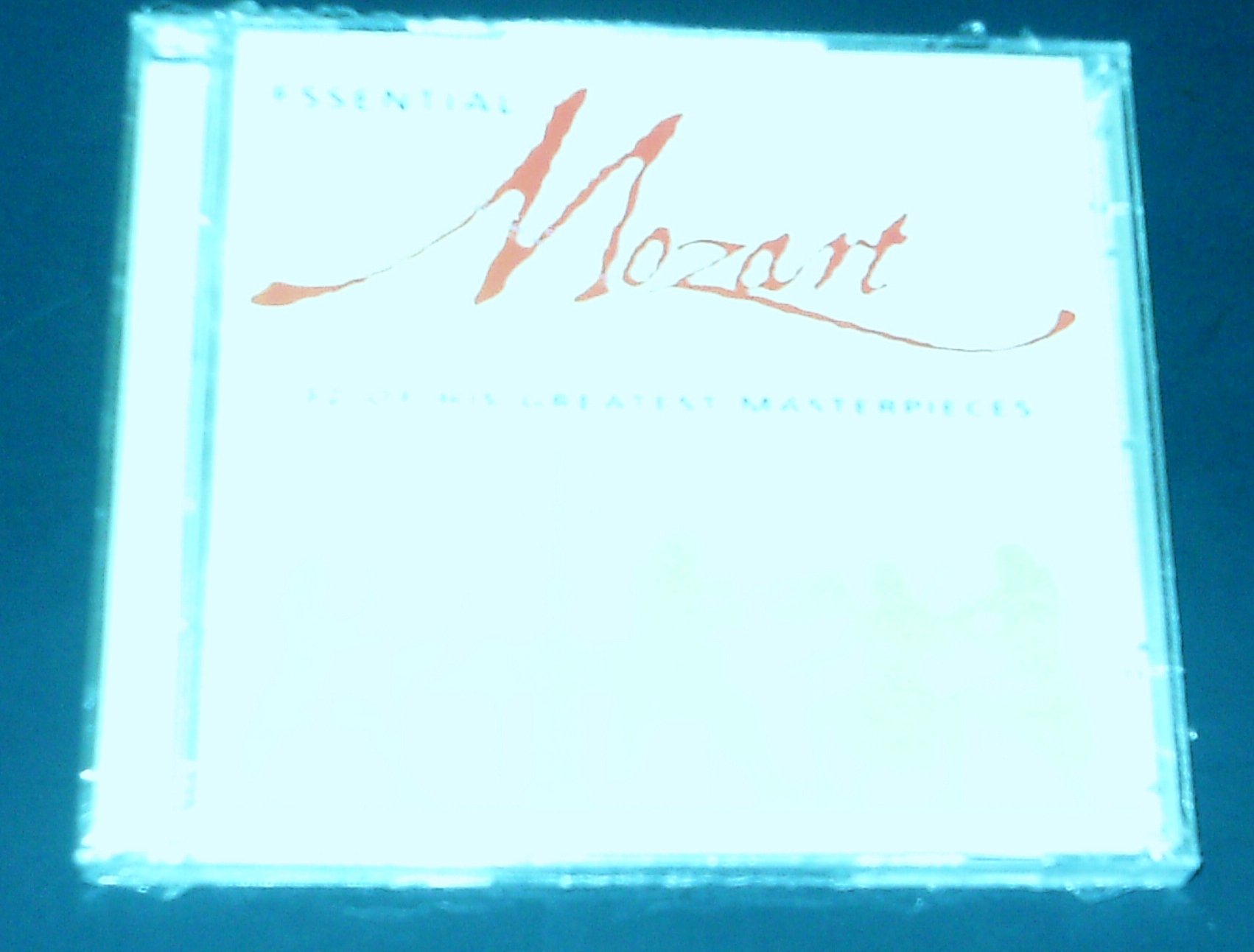 Image 0 of Essential Mozart By Wolfgang Amadeus Mozart On Audio CD Album Black