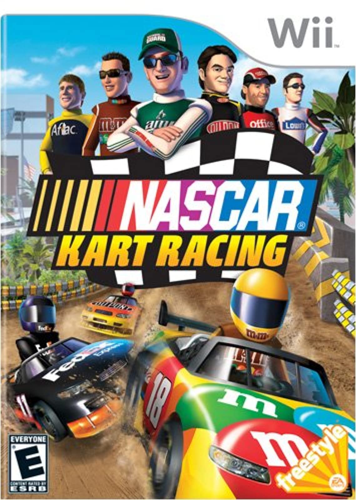NASCAR Kart Racing For Wii