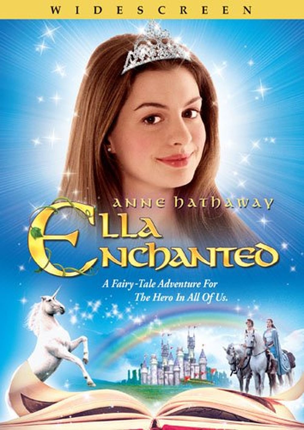 Image 0 of Ella Enchanted Widescreen Edition On DVD with Anne Hathaway Movie