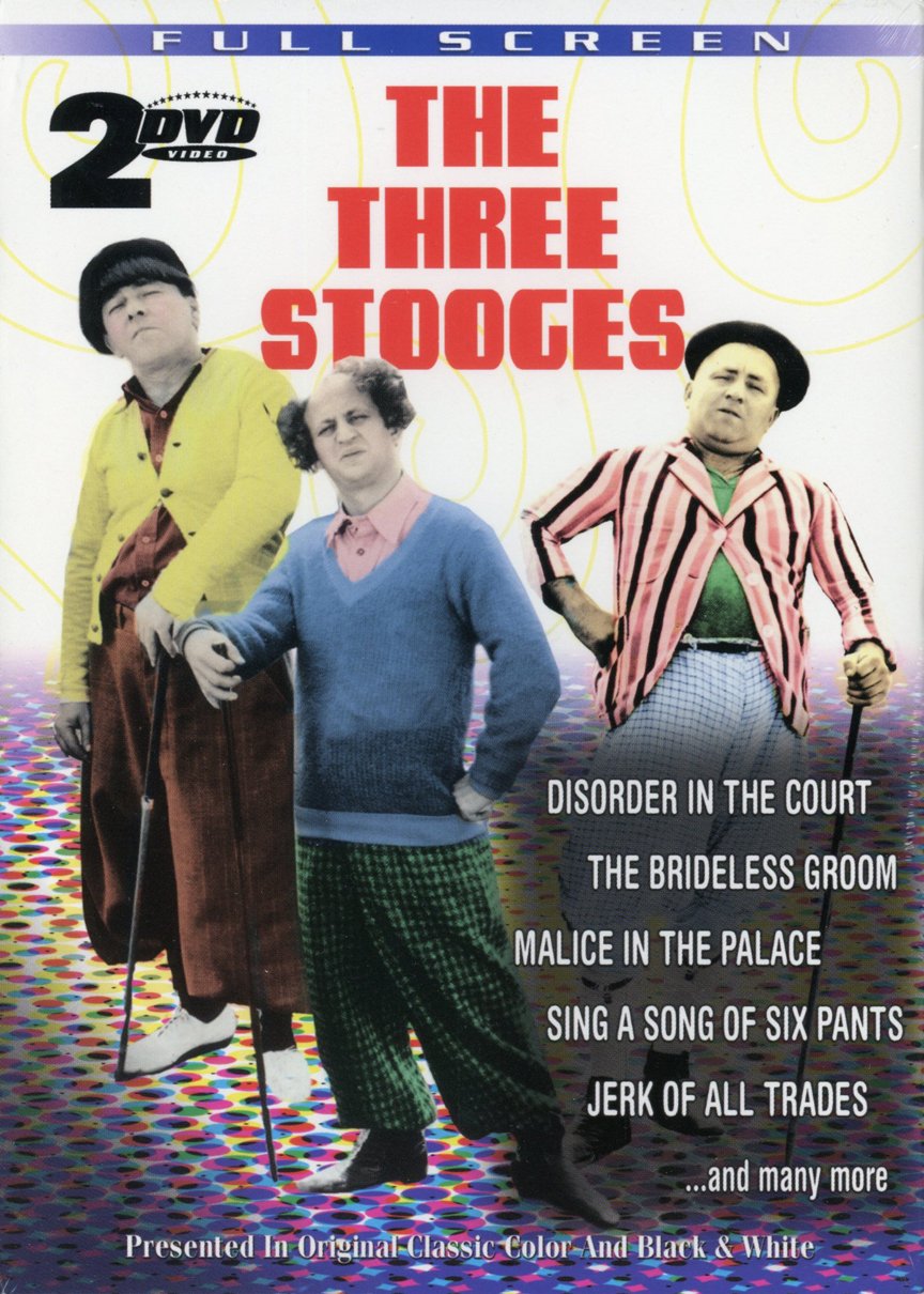 The Three Stooges On DVD with Larry Fine 3 Romance TV Series