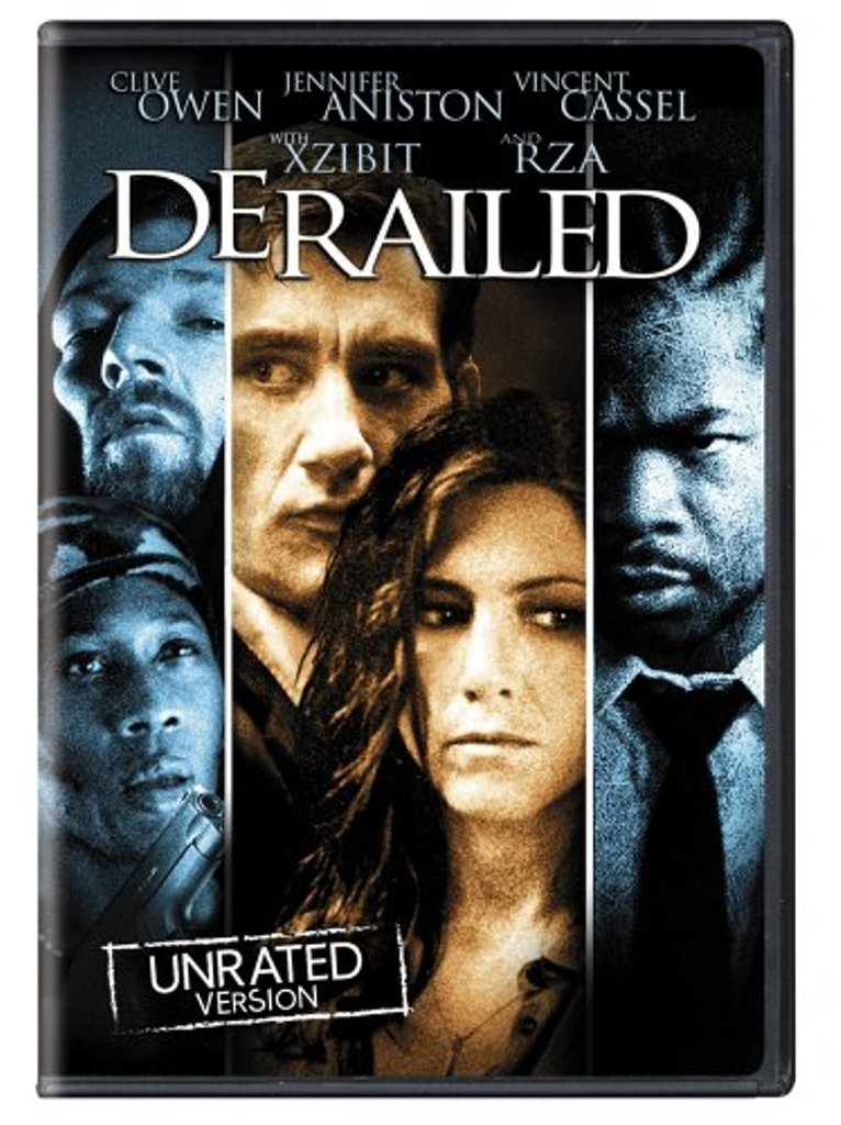 Derailed Unrated FullScreen On DVD With Jennifer Aniston Xzibit Rza