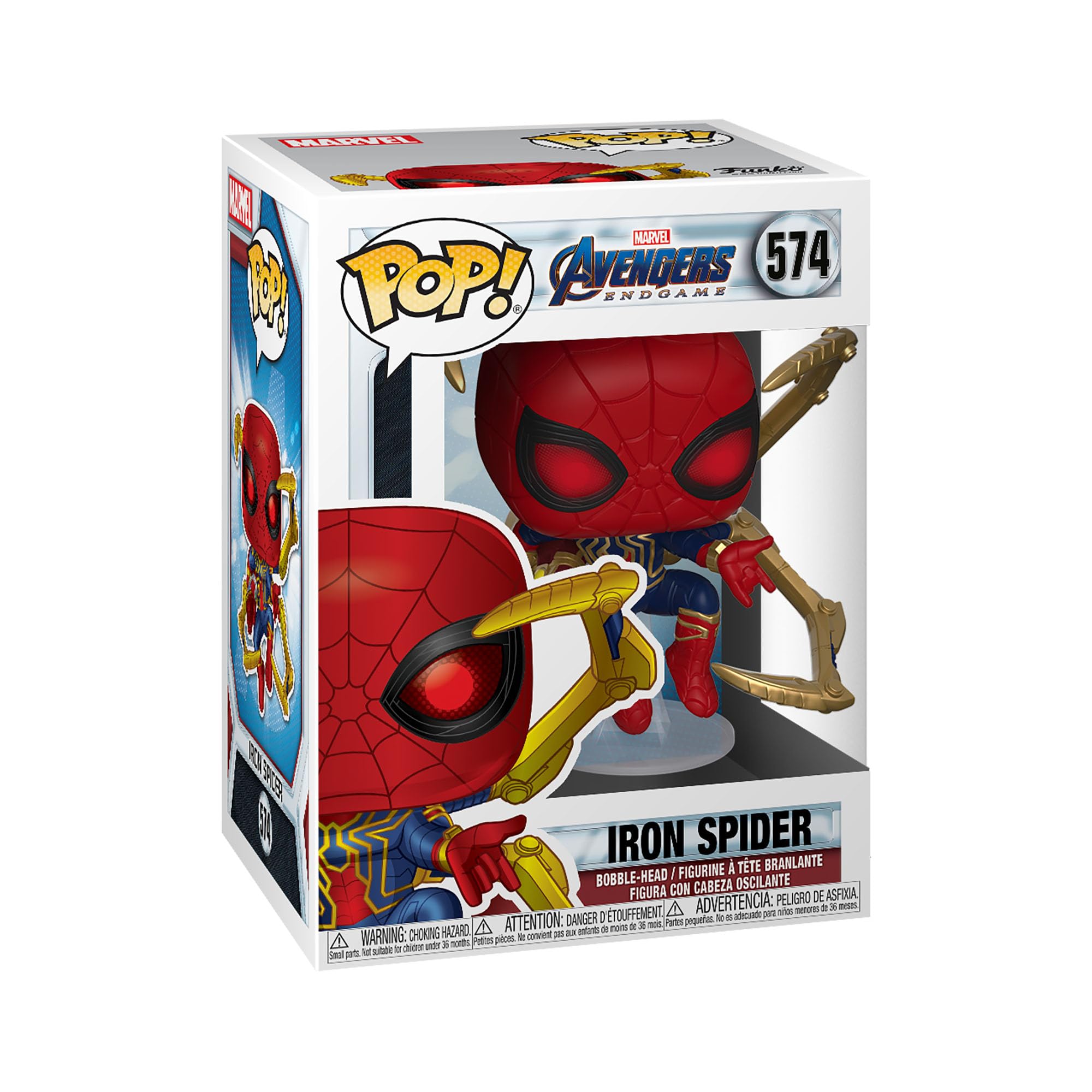 Funko Pop Marvel: 574 Avengers Endgame Iron Spider With Nano Gauntlet