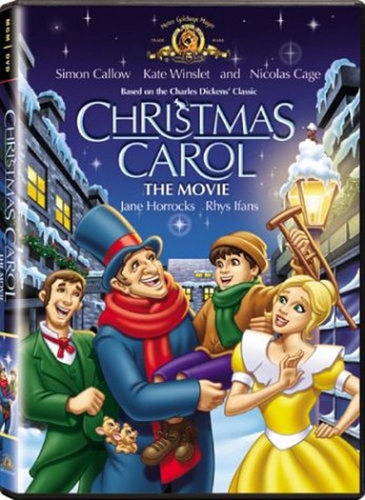 Christmas Carol The Movie On DVD with Simon Callow