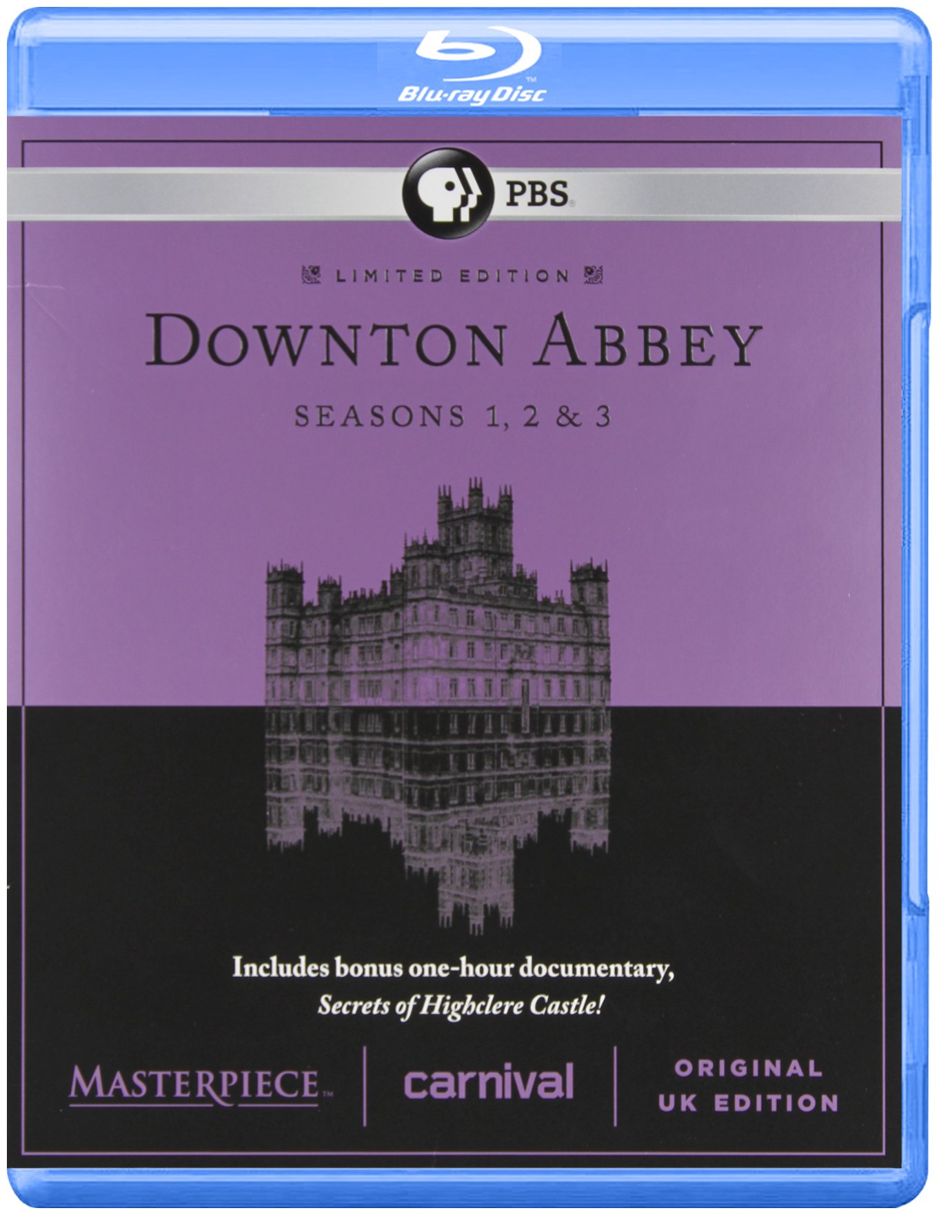 Image 0 of Masterpiece Classic Downton Abbey Season 1 2 And 3 Blue Ray On Blu-Ray Documenta