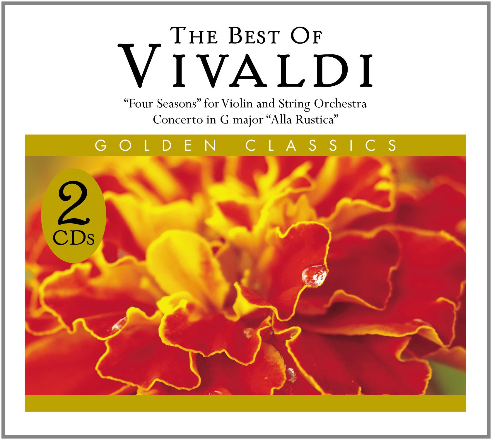 Image 0 of Best Of Vivaldi 2 CD Set By Vivaldi On Audio CD Album Black 2012