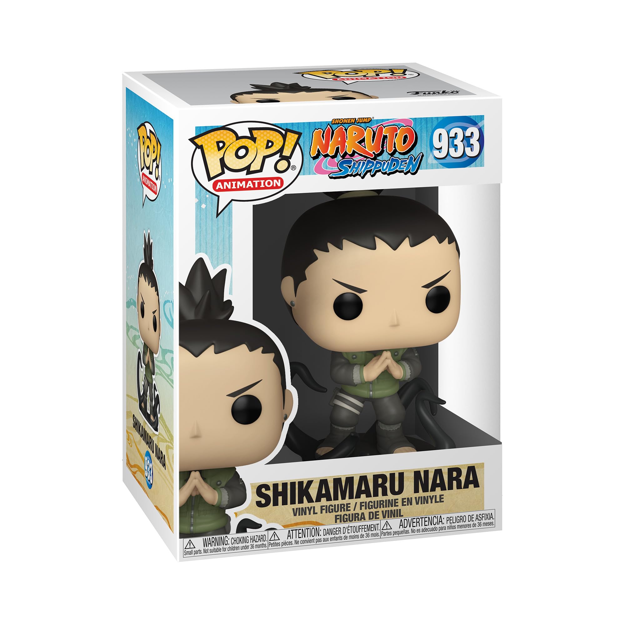 Image 0 of Funko Pop 933 Animation: Naruto Shikamaru Nara Standard Collectible