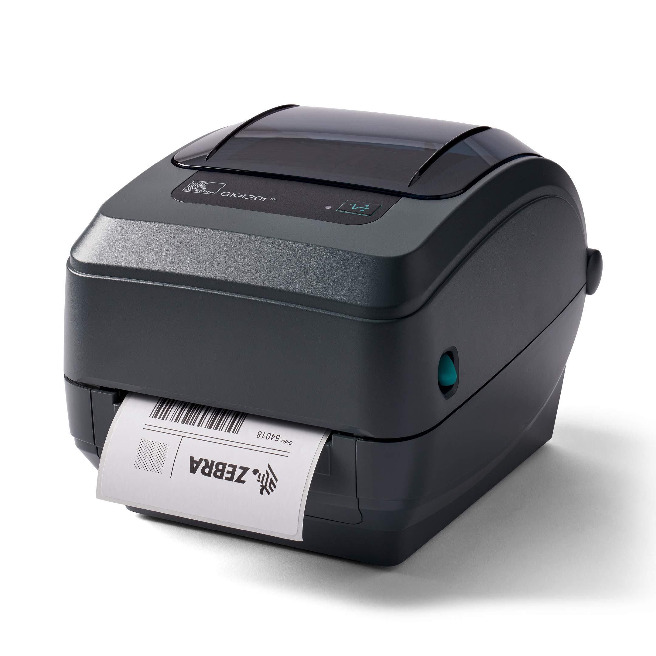 Zebra GK420T Thermal Transfer Monochrome Desktop Printer Print USB And