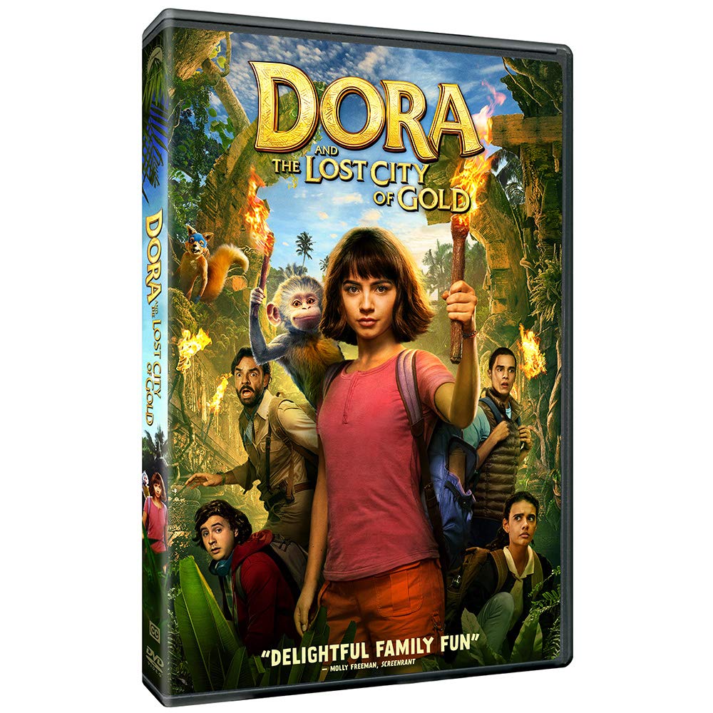 Image 0 of Dora And The Lost City Of Gold On DVD With Danny Trejo Isabela Moner