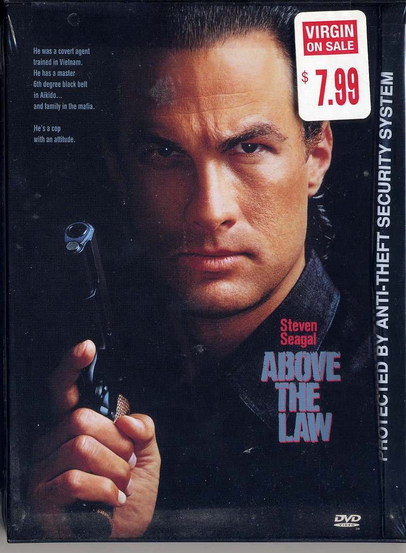 Image 0 of Above The Law On DVD with Steven Seagal Movie