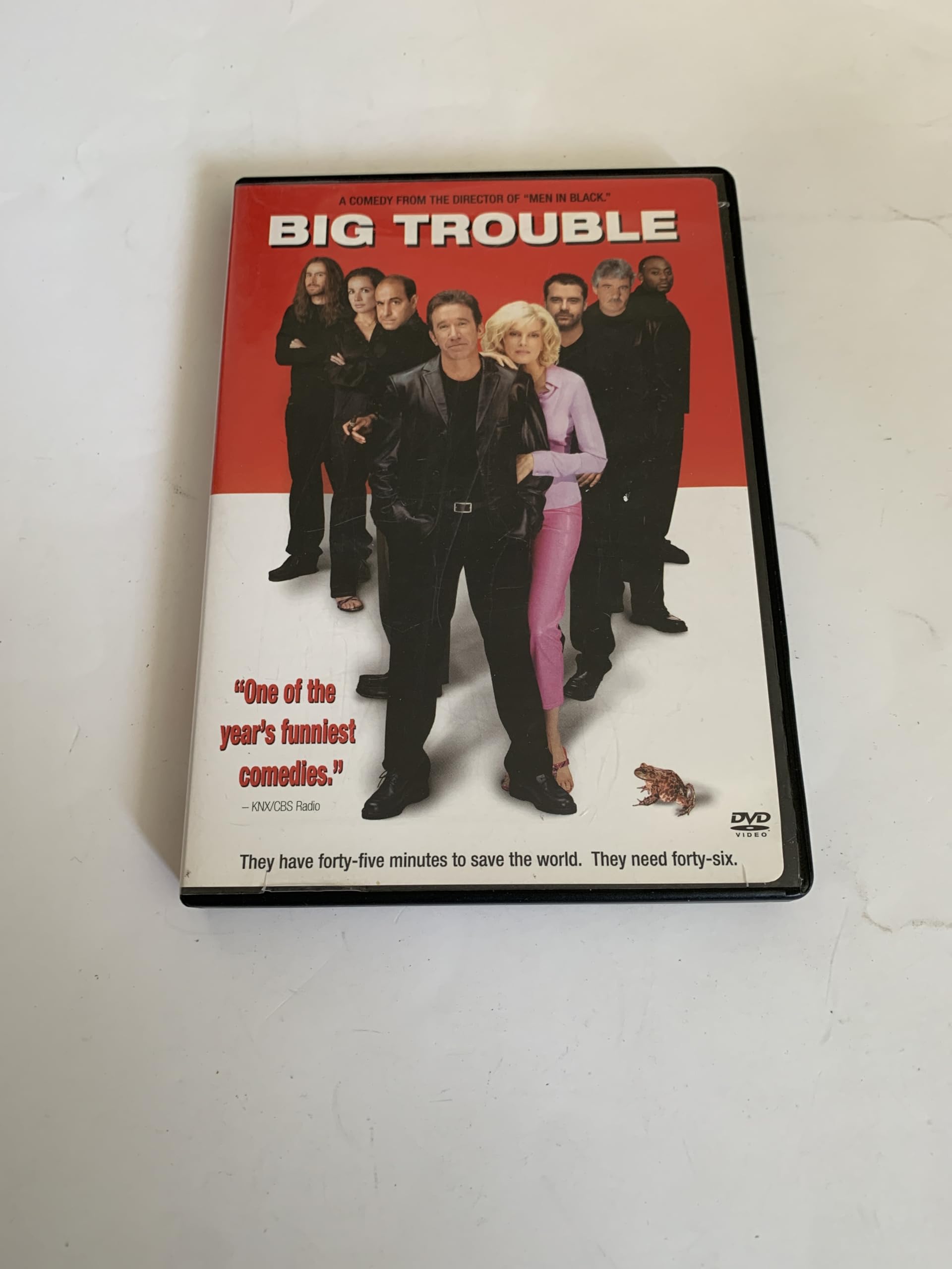 Image 0 of Big Trouble On DVD With Tim Allen Omar Epps Janeane Garofalo Disney