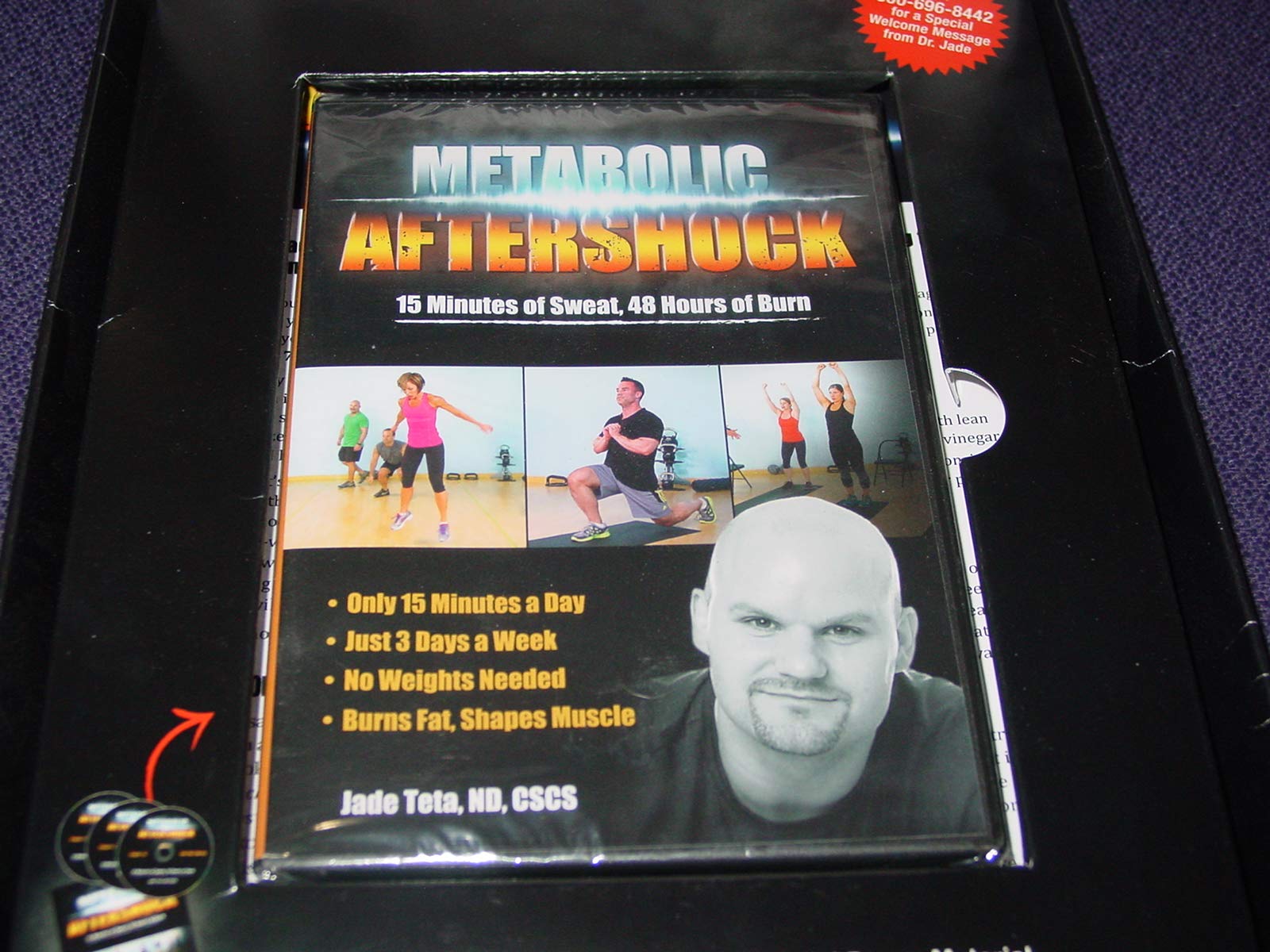 Metabolic Aftershock: 15 Minutes Of Sweat 48 Hours Of Burn On DVD With