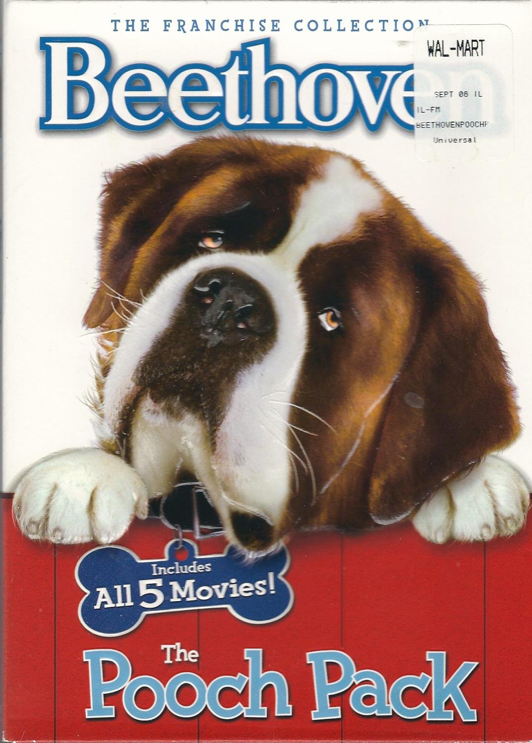 Image 0 of Beethoven The Pooch Pack 5-MOVIE Collection On DVD With Charles Grodin
