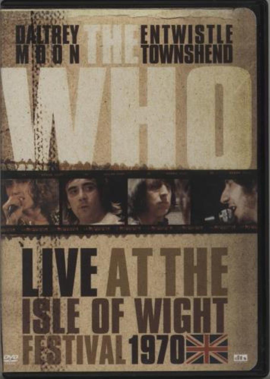 The Who Live At The Isle Of Wight Festival 1970 On DVD Movie