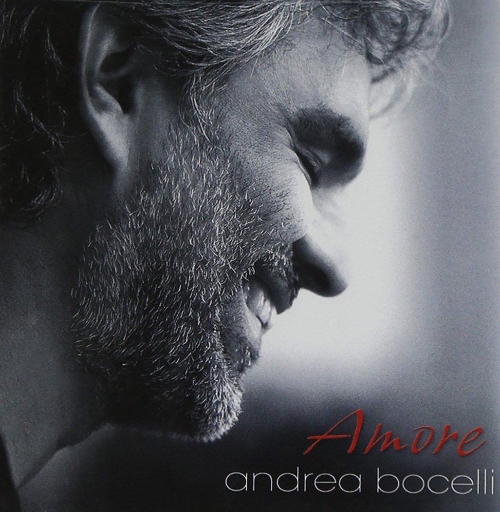Andrea Bocelli Amore By Andrea Bocelli On Audio CD Album Black 2007