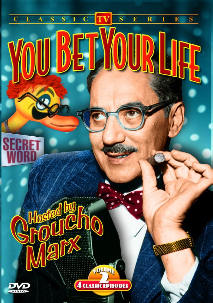 You BET Your Life Volume 2 On DVD With Groucho Marx TV Series