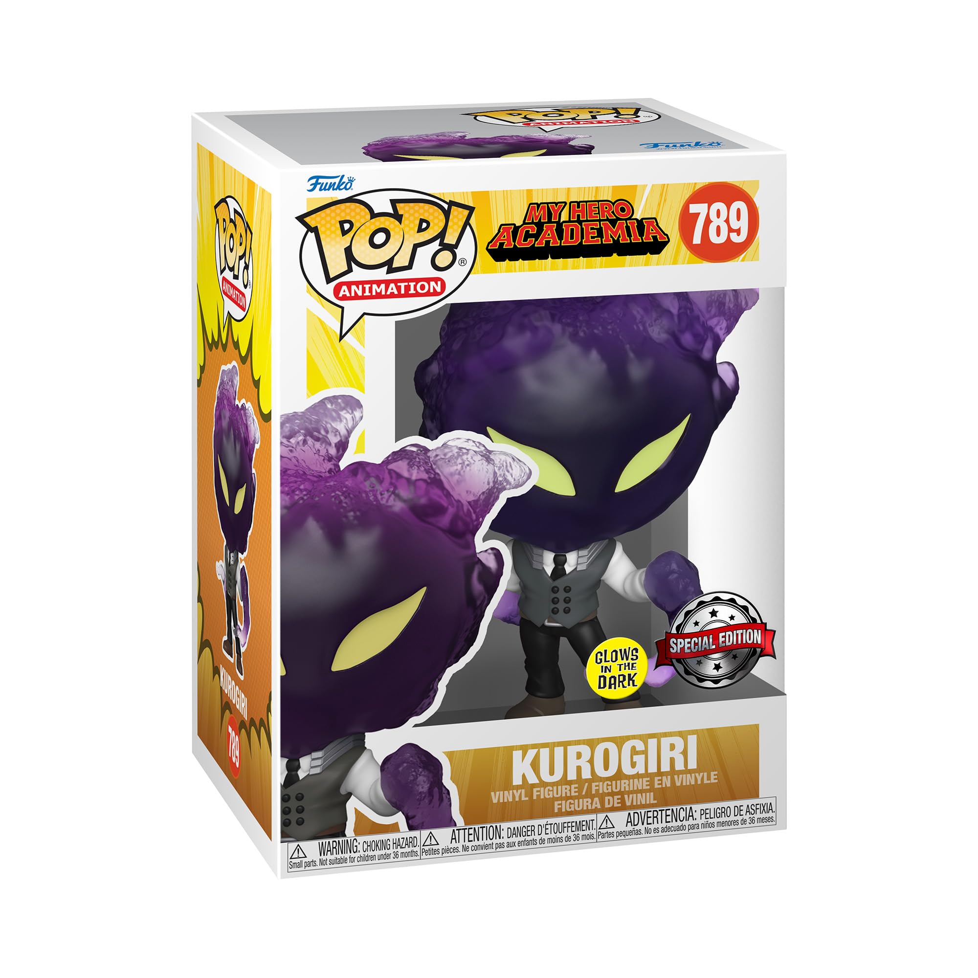 Image 0 of Funko Pop Animation: My Hero Academia Kurogiri GWExc 789 Funko Pop! Exc Collecti