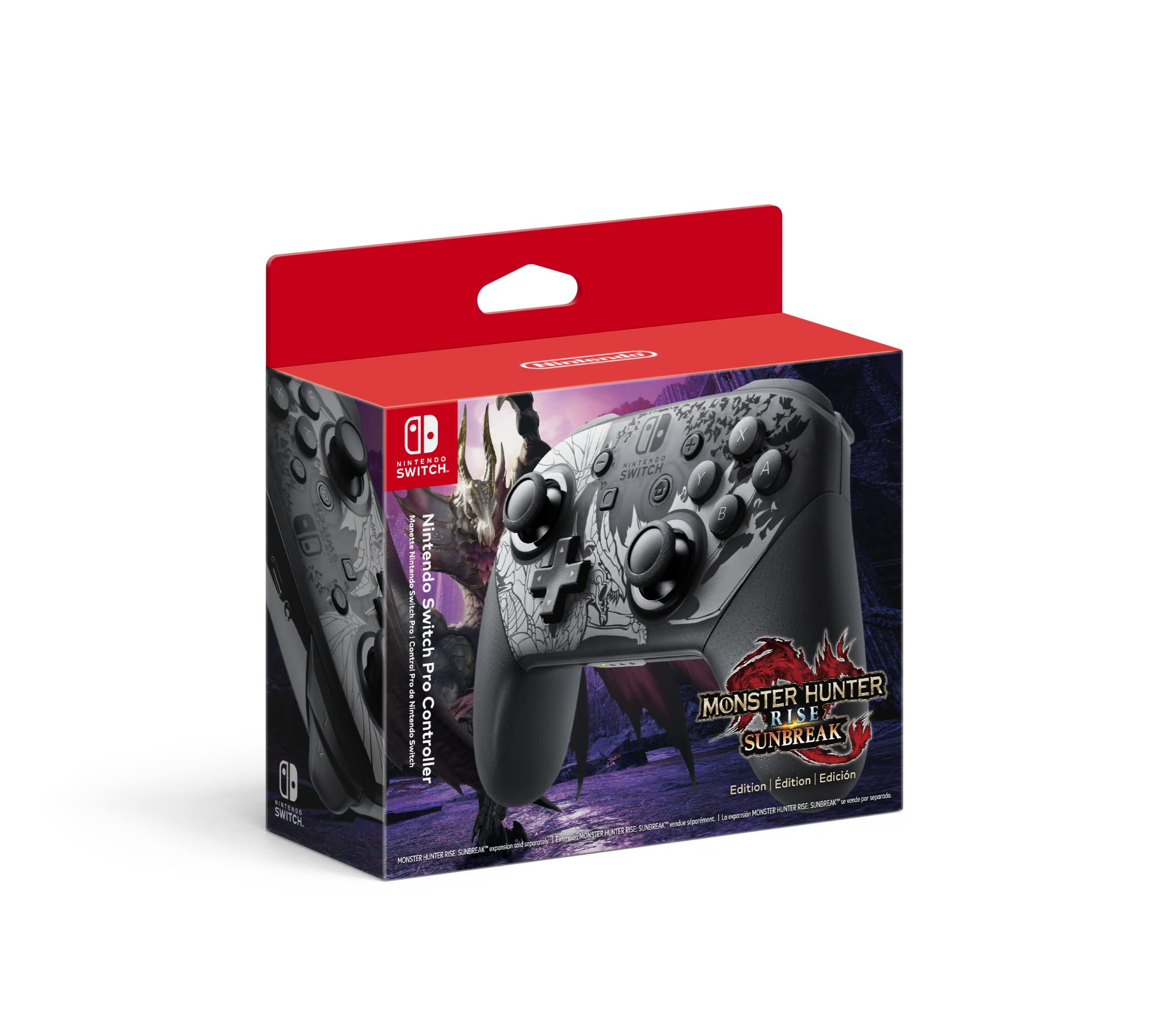 Image 0 of Pro Controller Monster Hunter Rise: Sunbreak Edition For Nintendo