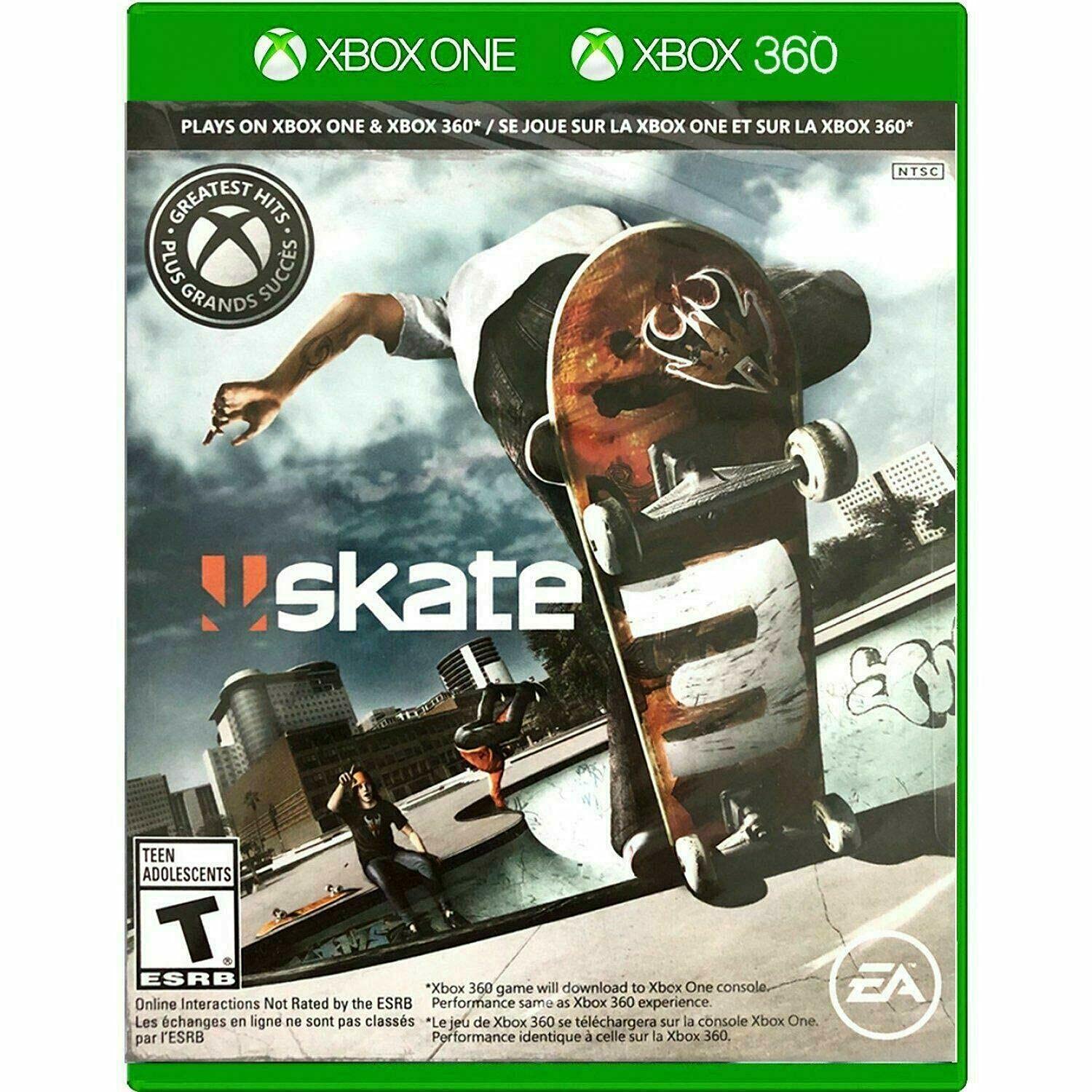 Skate 3 Xbox 360/ For Xbox One