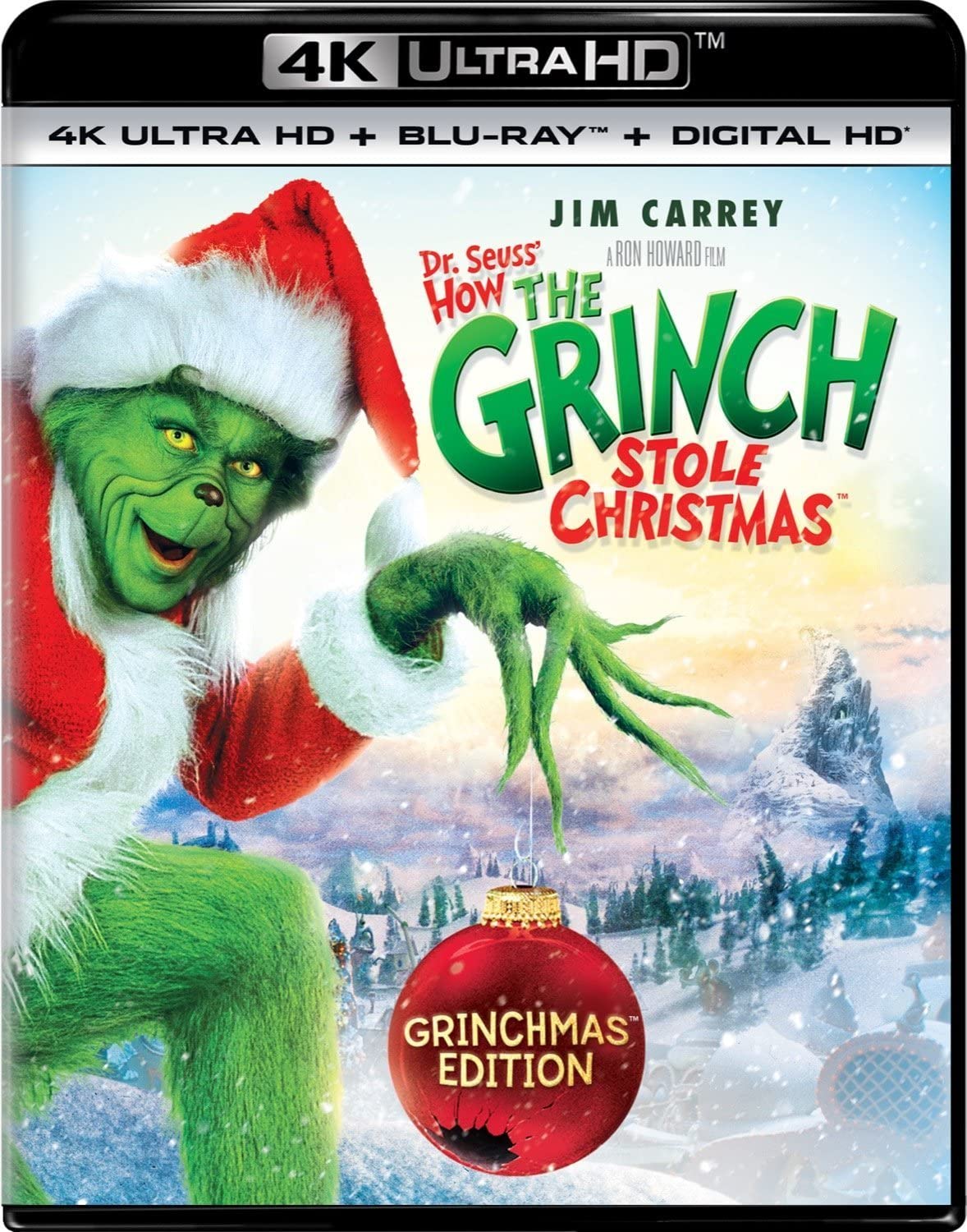 Image 0 of Dr Seuss' How The Grinch Stole Christmas Grinchmas Edition 4K Ultra HD Digital O